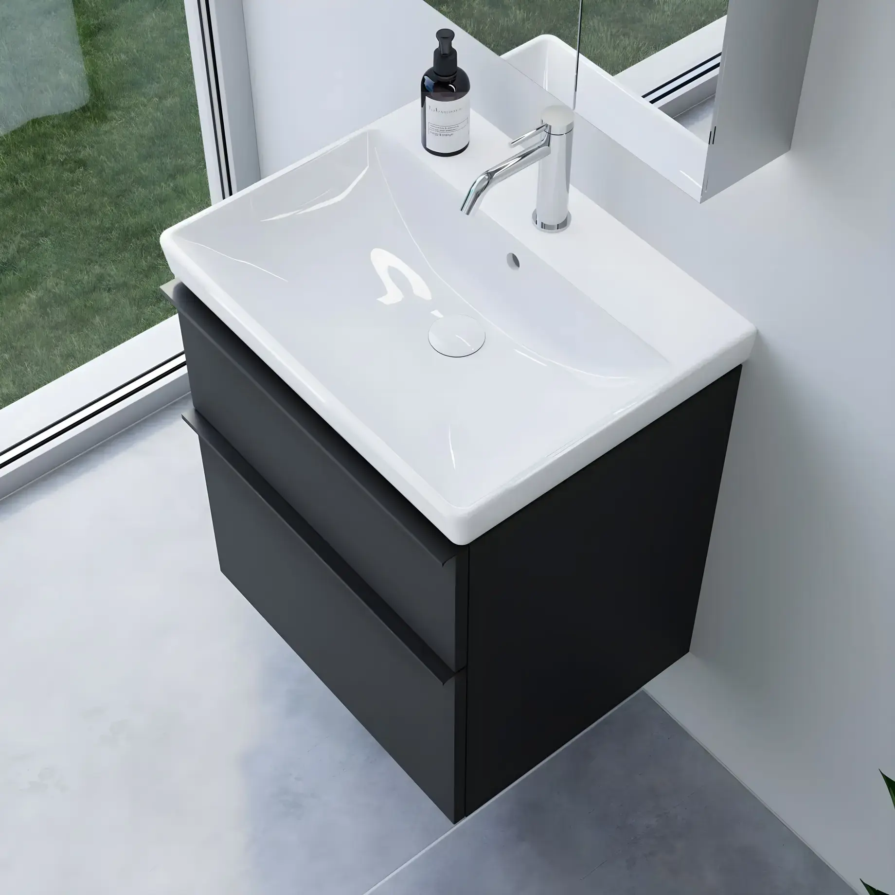 Умивальник Avento Villeroy & Boch 41586001 — вид спереду