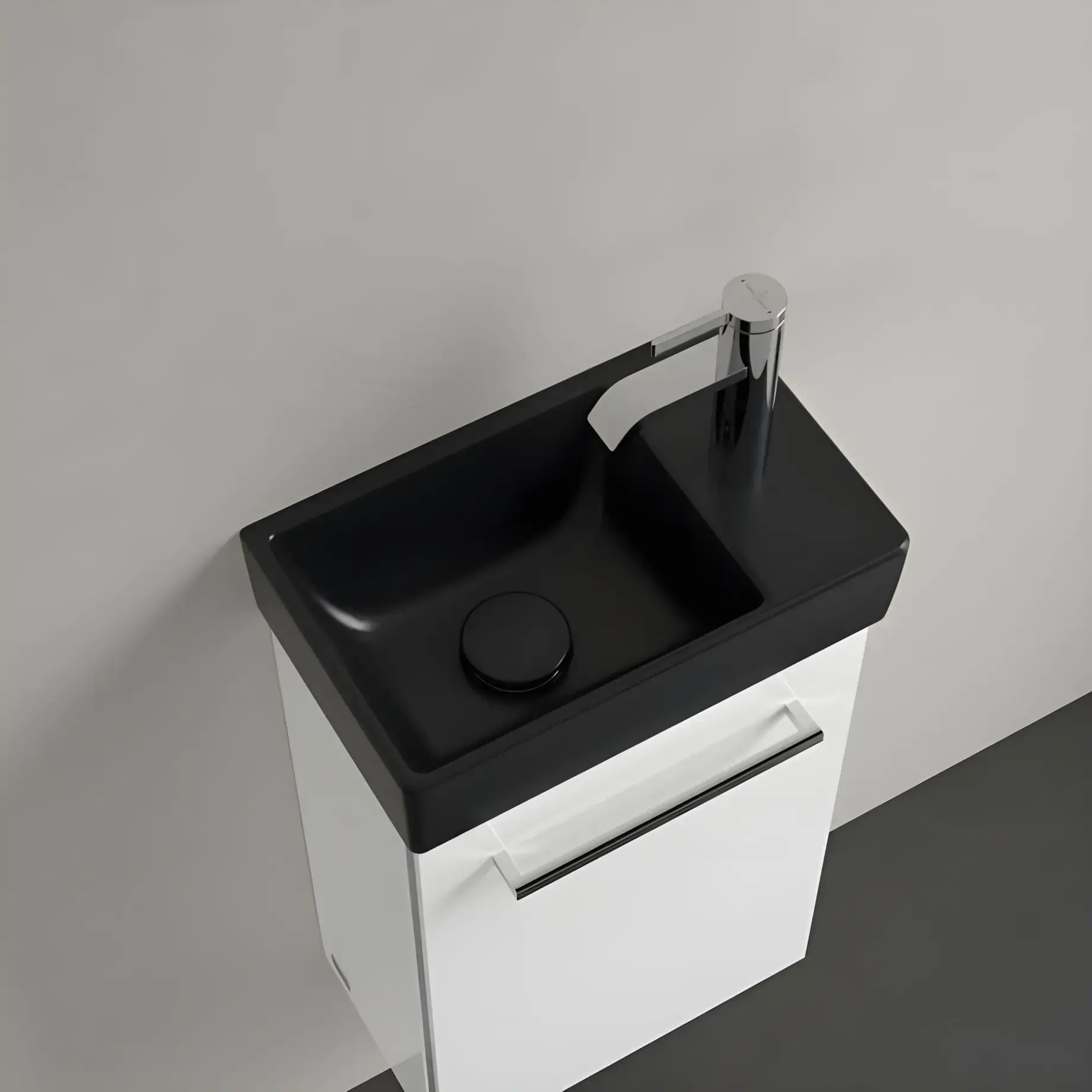 Умывальник Avento Villeroy & Boch 43003LR7 — боковой ракурс
