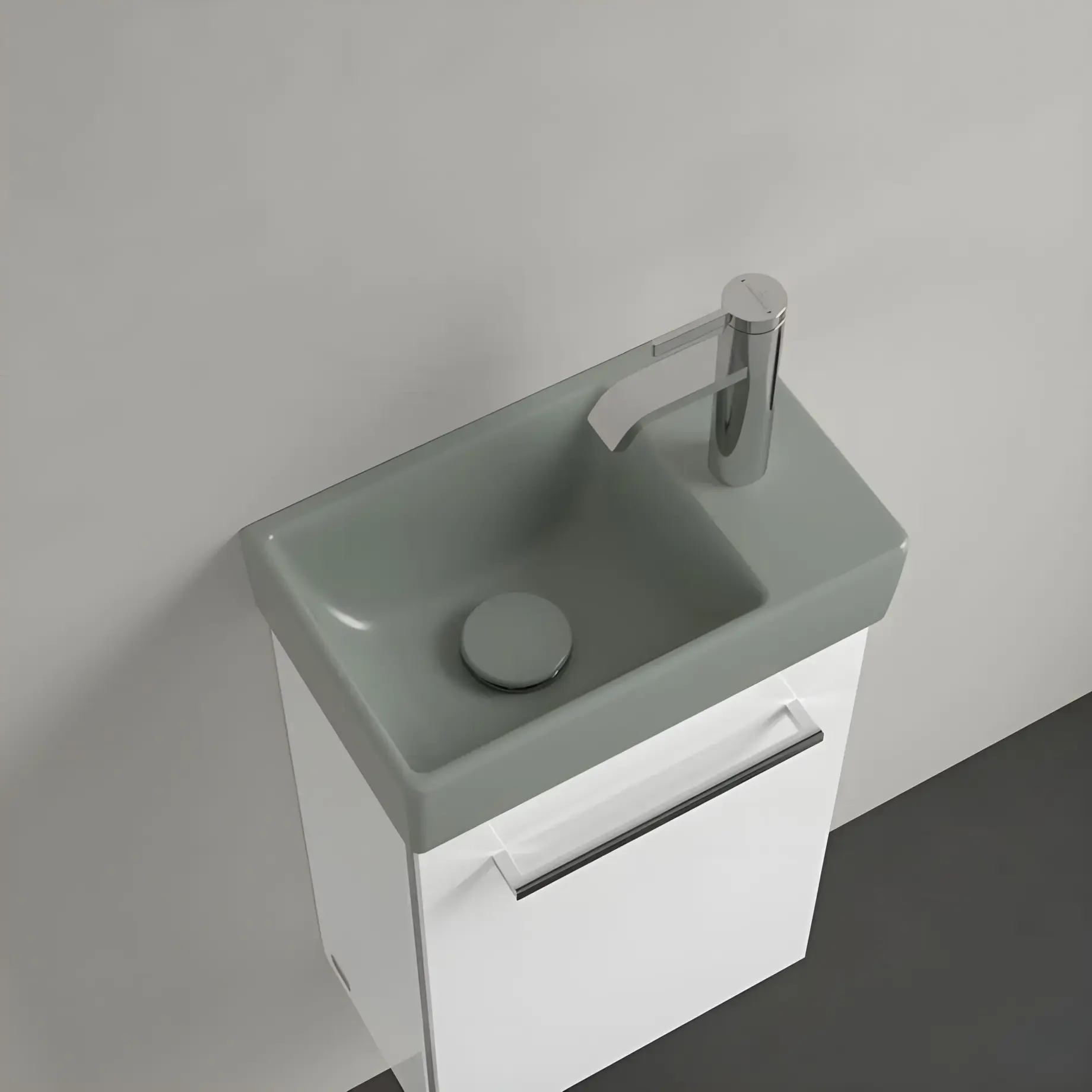 Умывальник Avento Villeroy & Boch 43003LR8 — боковой ракурс