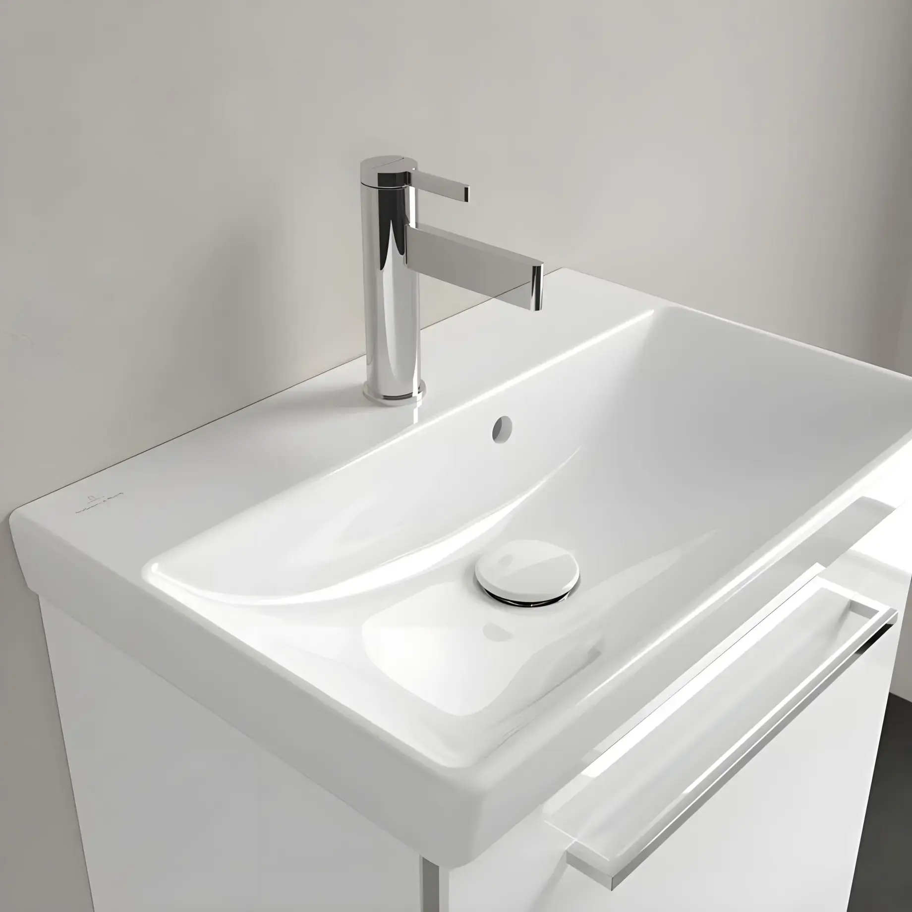 Умивальник Avento Villeroy & Boch 4A005501 — вид згори