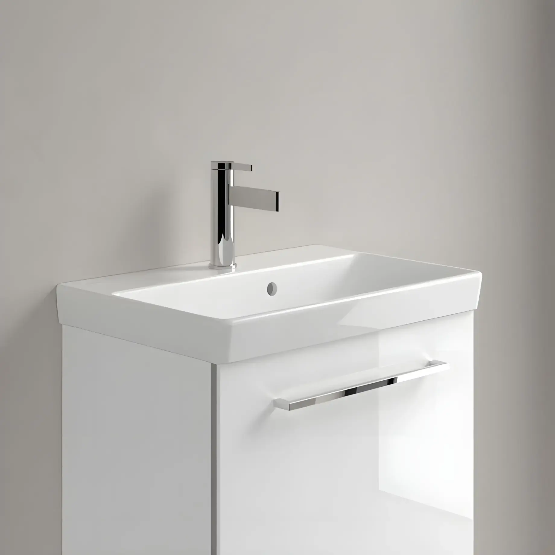 Умивальник Avento Villeroy & Boch 4A005501 — вид ззаду