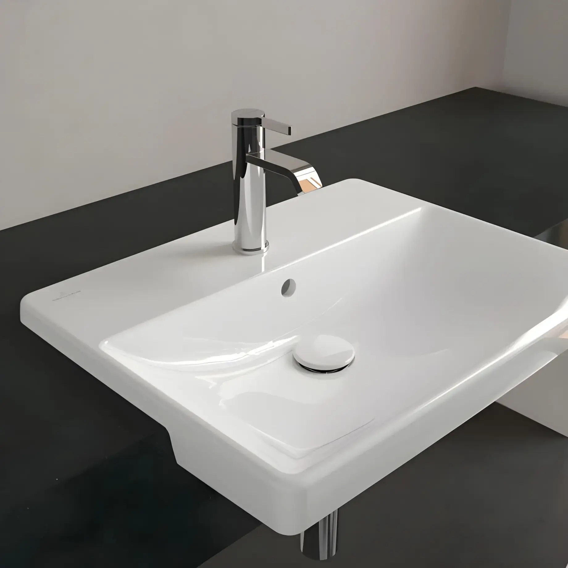 Умивальник Avento Villeroy & Boch 4A065501 — вид згори
