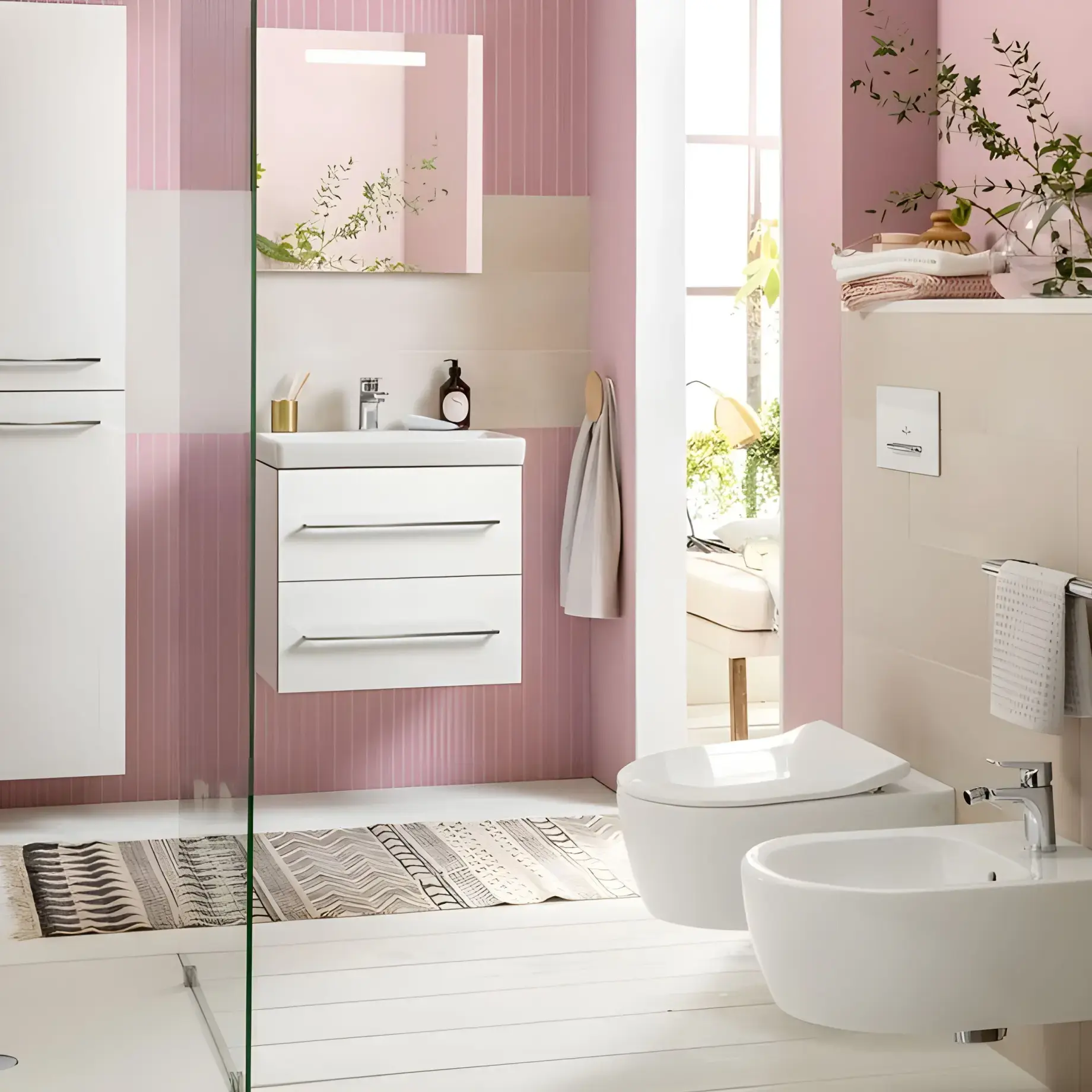 Біде Avento Villeroy & Boch 540500R1 White Alpin CeramicPlus — вид спереду