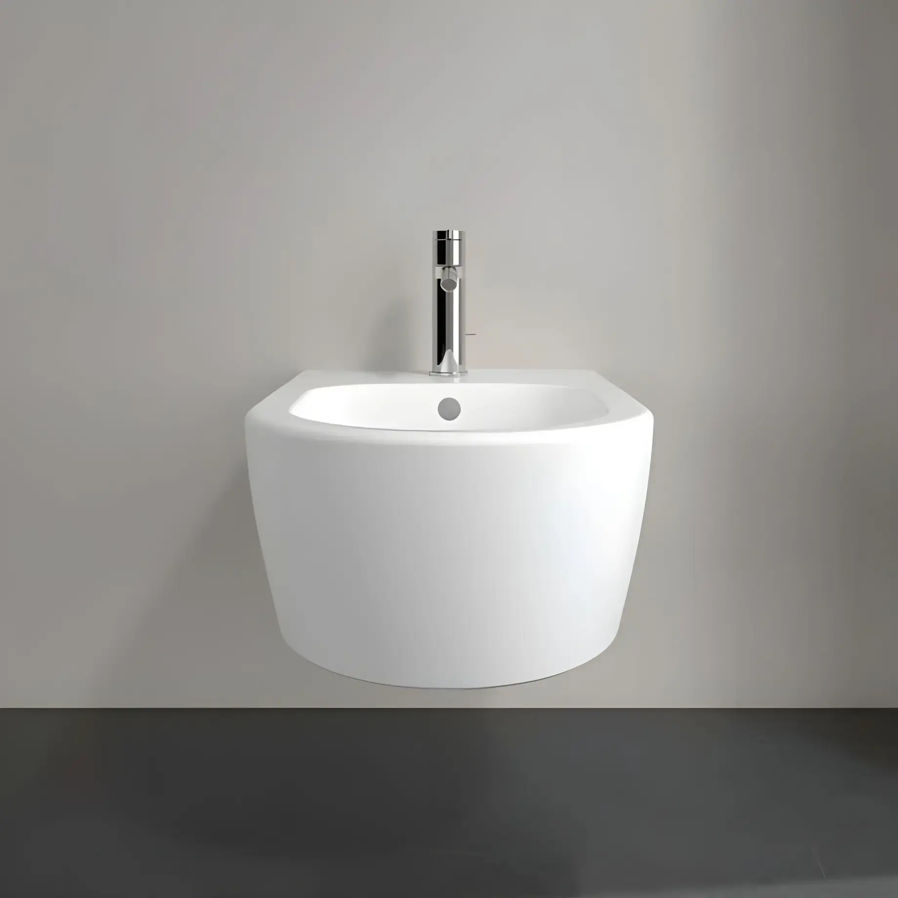 Биде Avento Villeroy & Boch 540500RW — боковой ракурс
