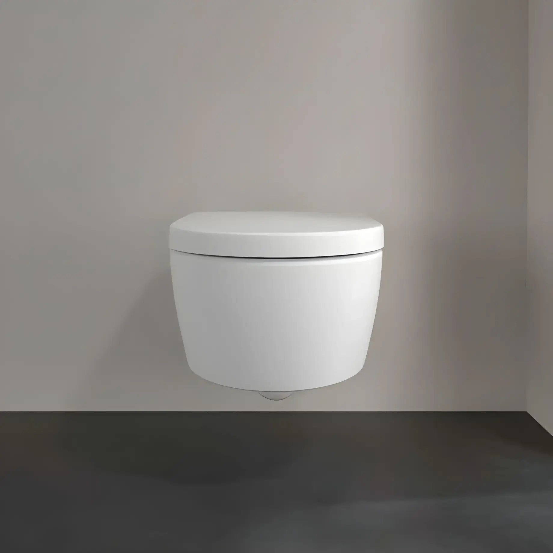 Унітаз Avento Villeroy & Boch 5656HRR1 White Alpin CeramicPlus — ракурс 3/4