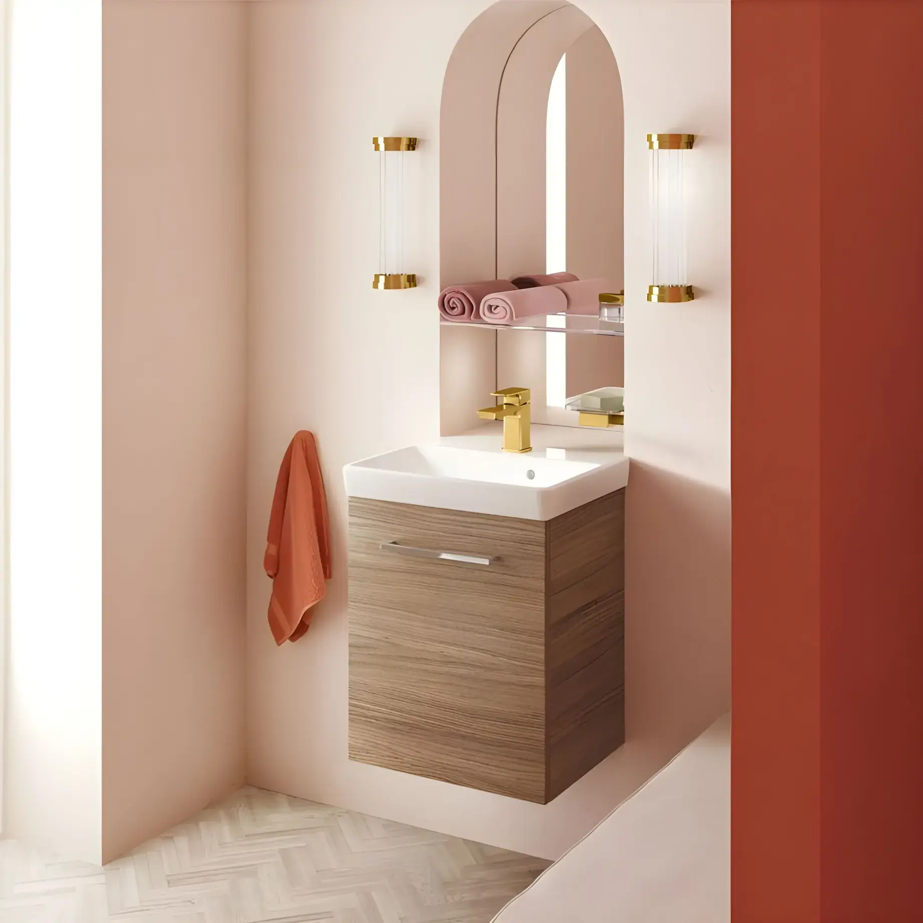Умывальник Avento Villeroy & Boch 735845R1 — боковой ракурс