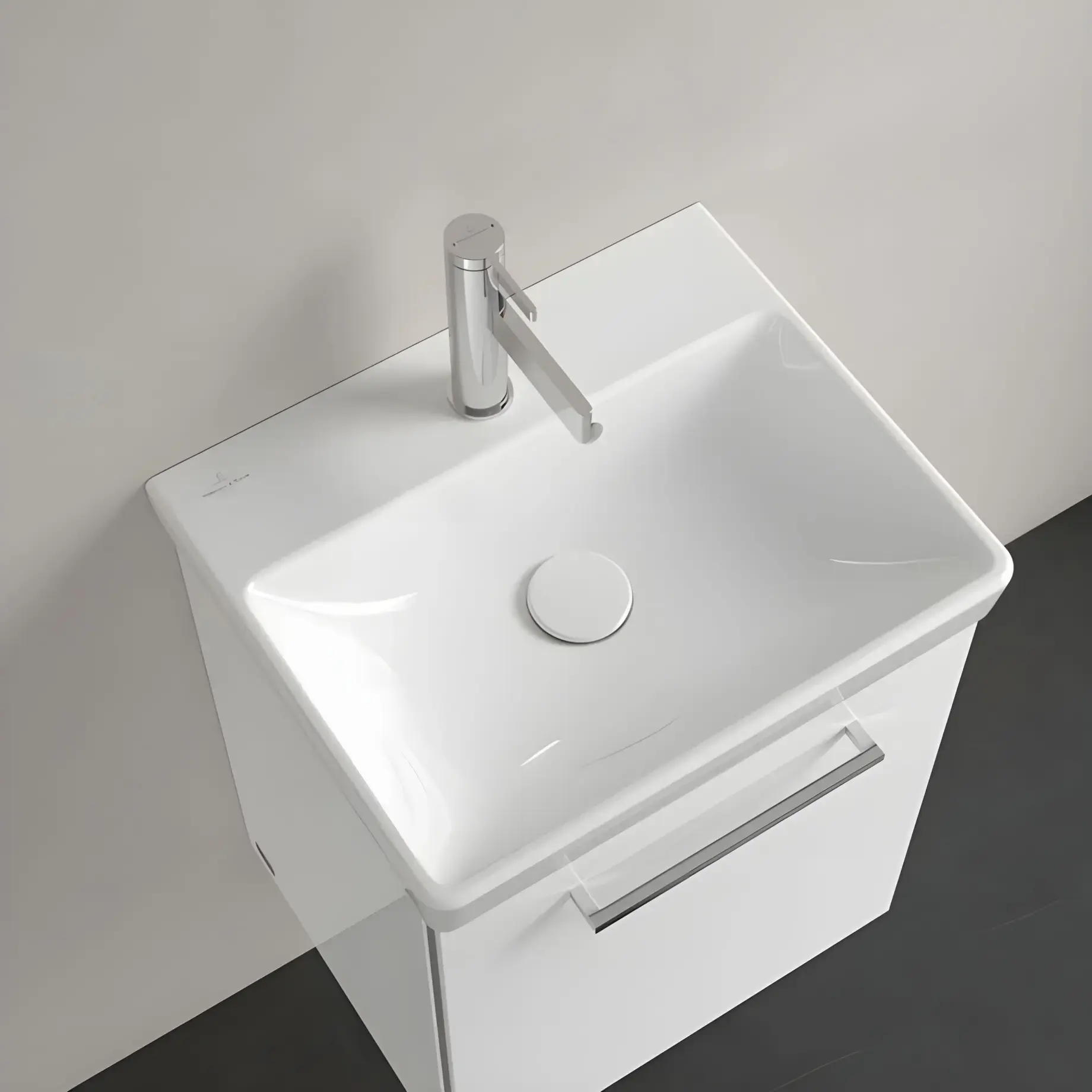 Умывальник Avento Villeroy & Boch 735845R1 — ракурс 3/4