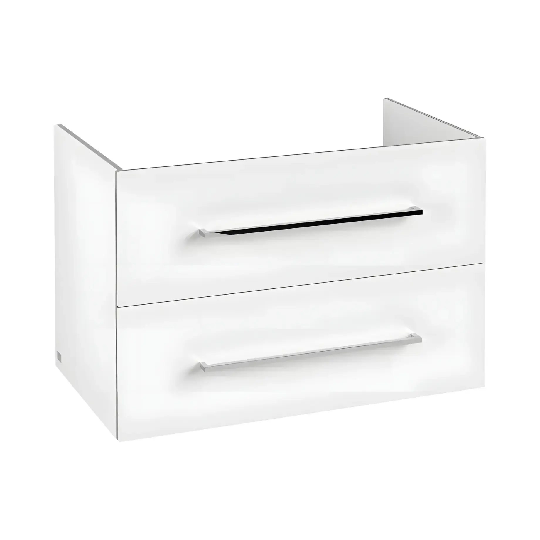 Тумба під умивальник Avento Villeroy & Boch A89100B4 Crystal White 78 x 51.4 x 45.2 см — вид на білому тлі