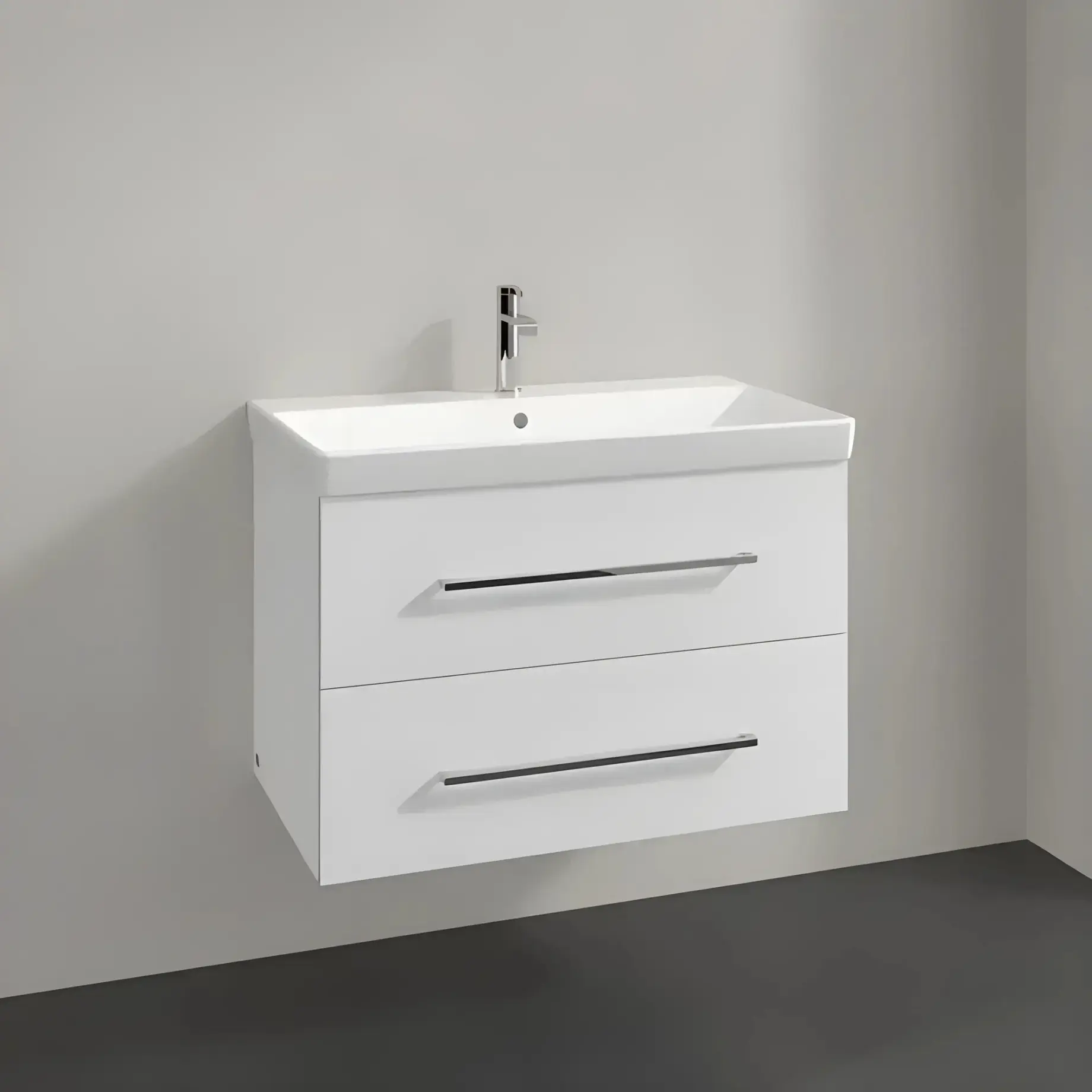 Тумба під умивальник Avento Villeroy & Boch A89100B4 — бічний ракурс