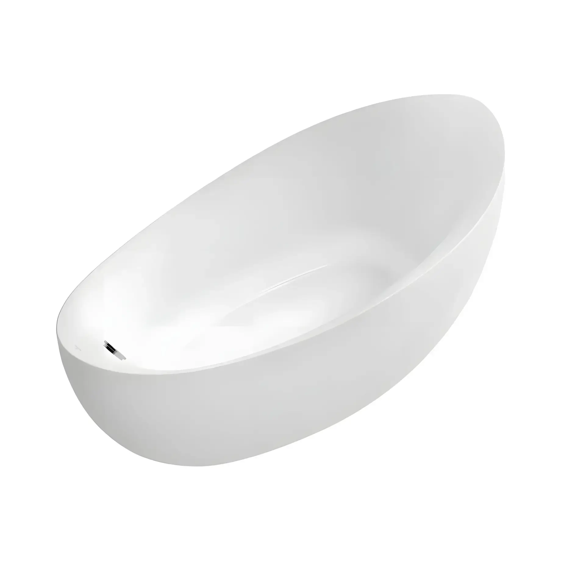 Ванна Aveo New Generation Villeroy & Boch UBQ194AVE9W1V-01 Alpine White 190 х 95 см — вид на білому тлі