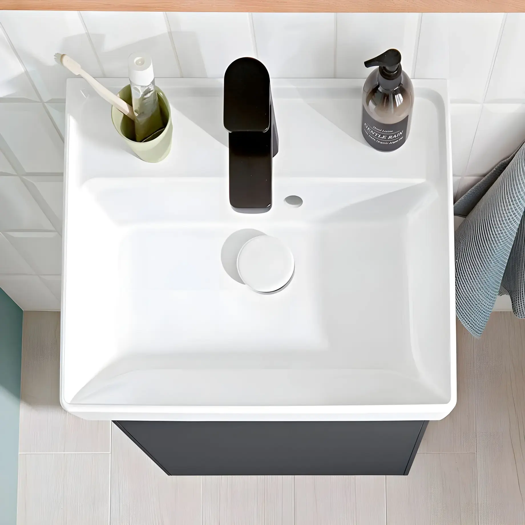 Умывальник Collaro Villeroy & Boch 433445RW — вид сверху