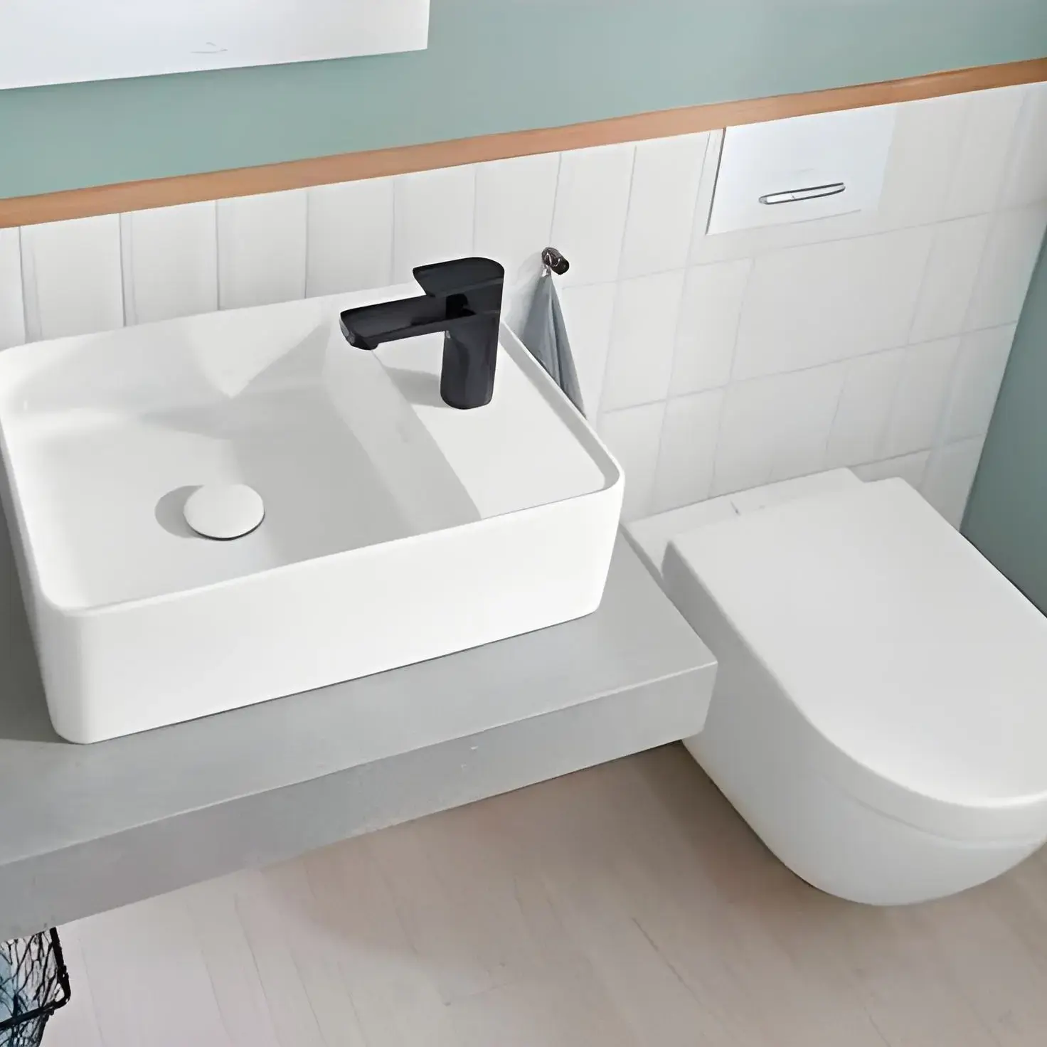 Умивальник Collaro Villeroy & Boch 4A175101 — вид спереду