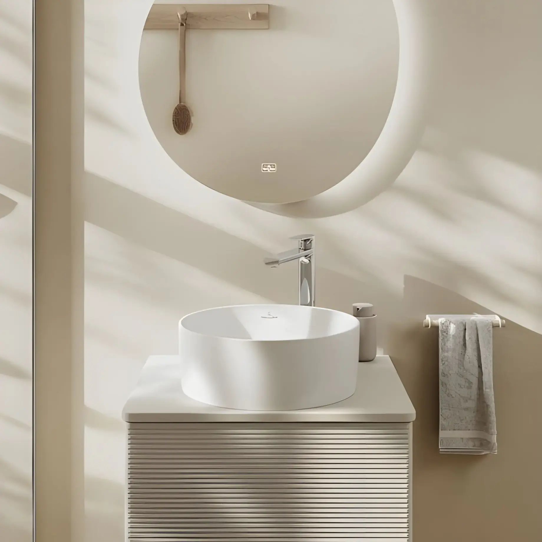 Умывальник Collaro Villeroy & Boch 4A1840RW White Alpin — вид сверху