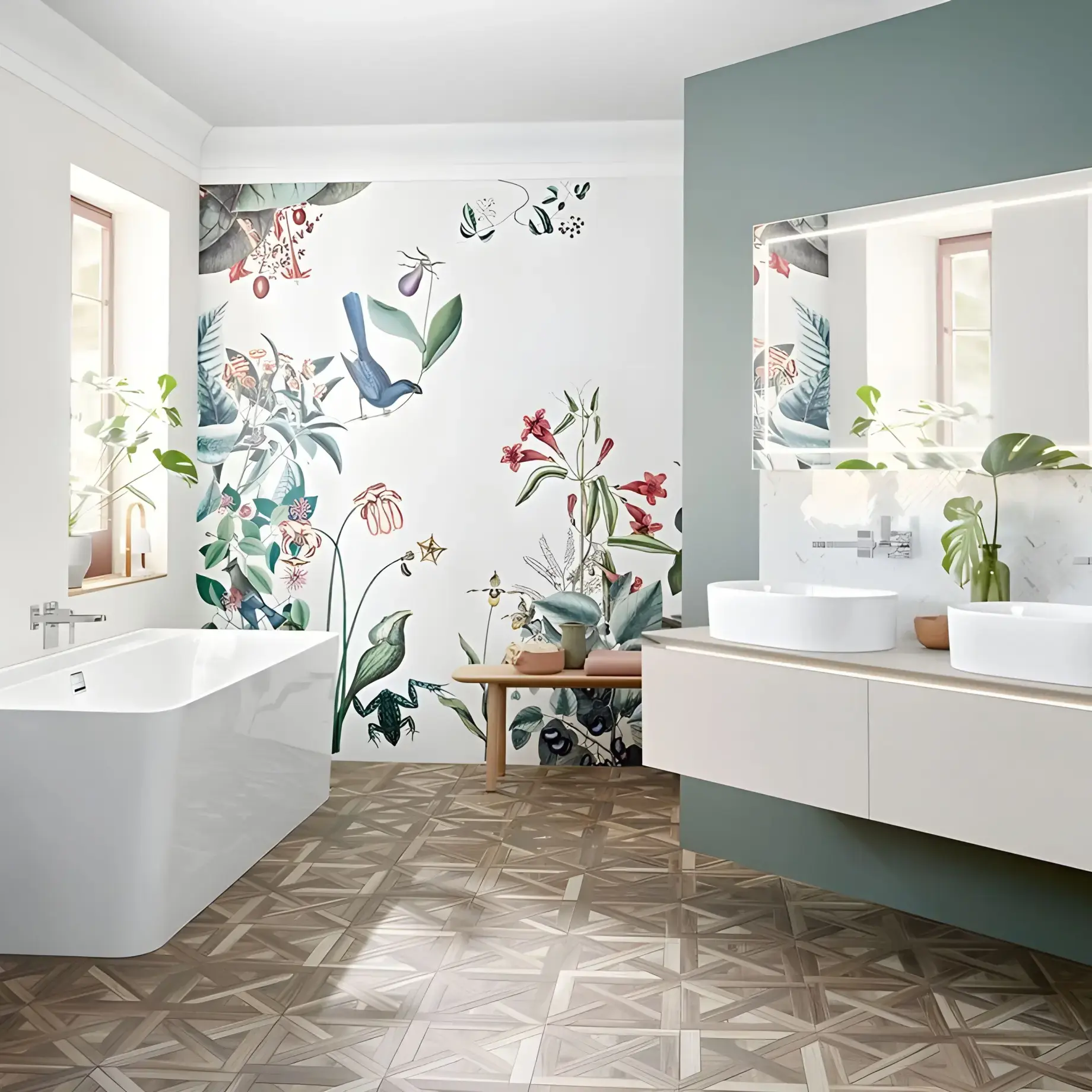 Умывальник Collaro Villeroy & Boch 4A195601 — боковой ракурс