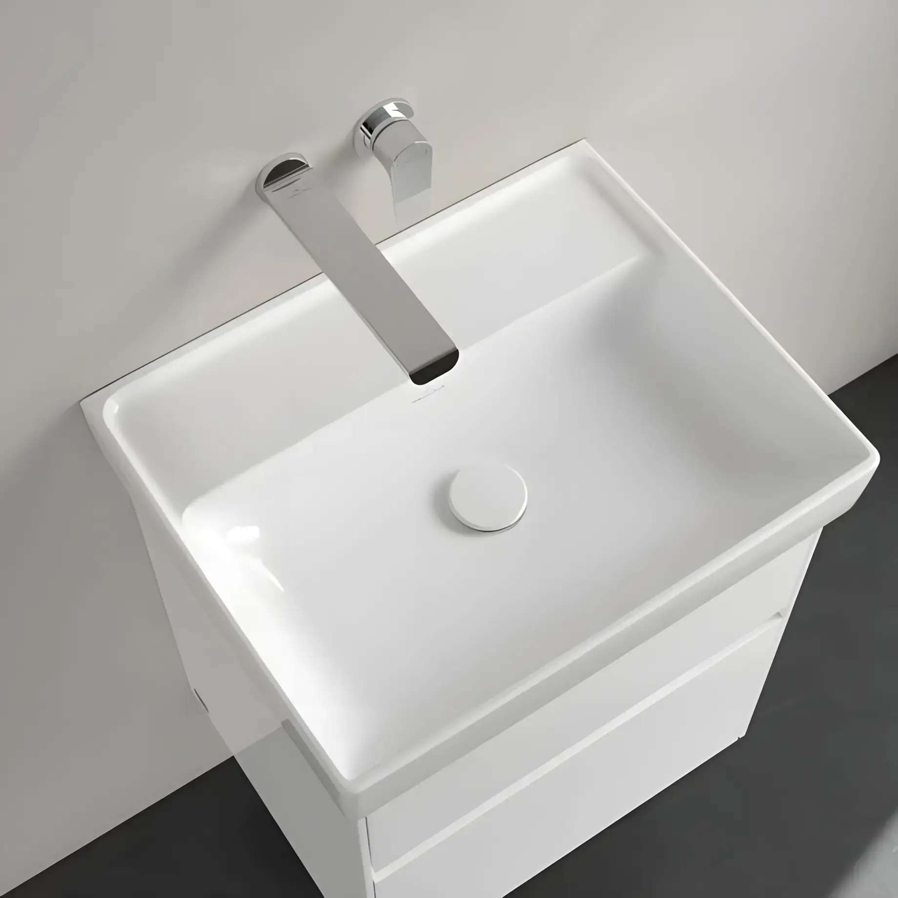 Умивальник Collaro Villeroy & Boch 4A335501 — вид спереду