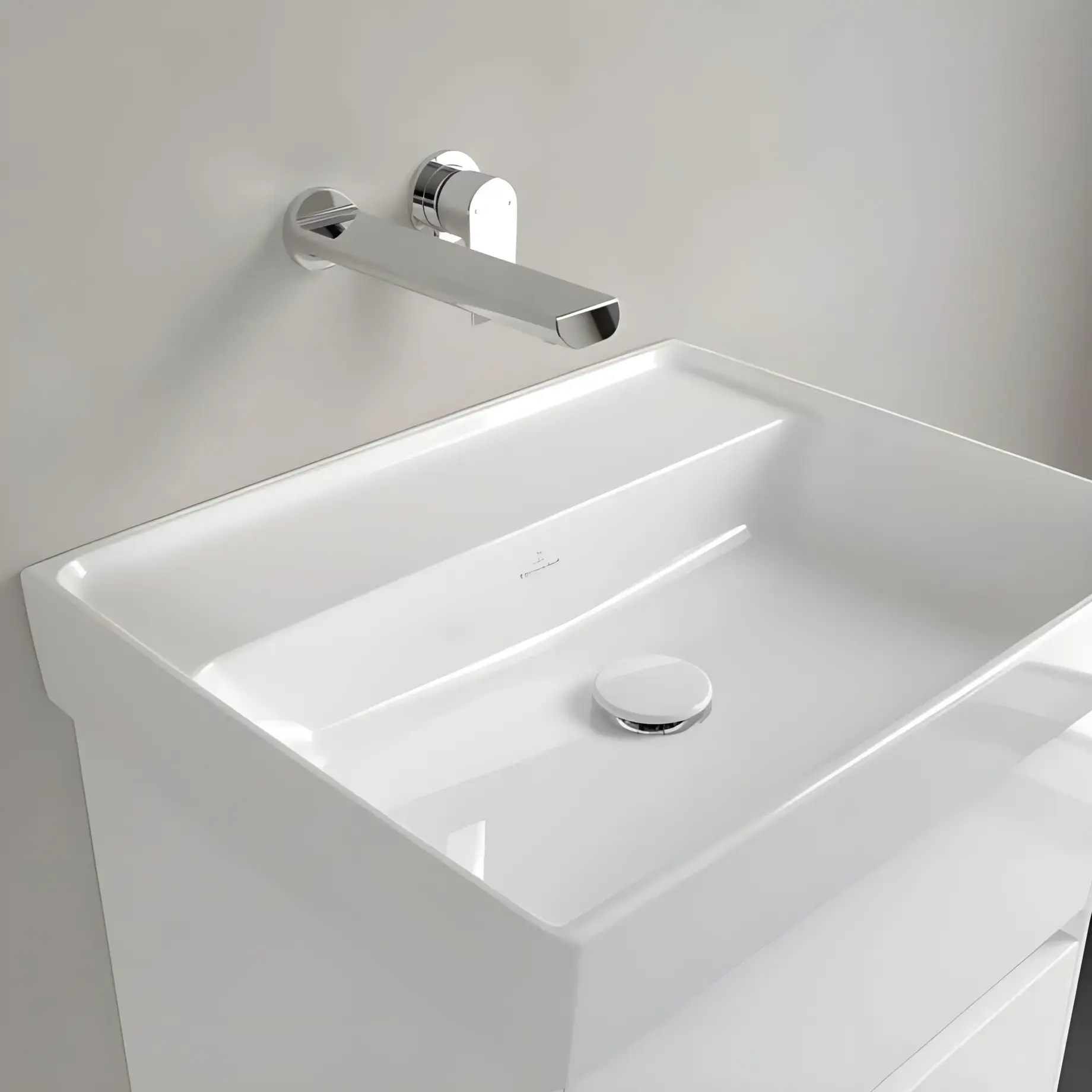 Умивальник Collaro Villeroy & Boch 4A335501 — бічний ракурс