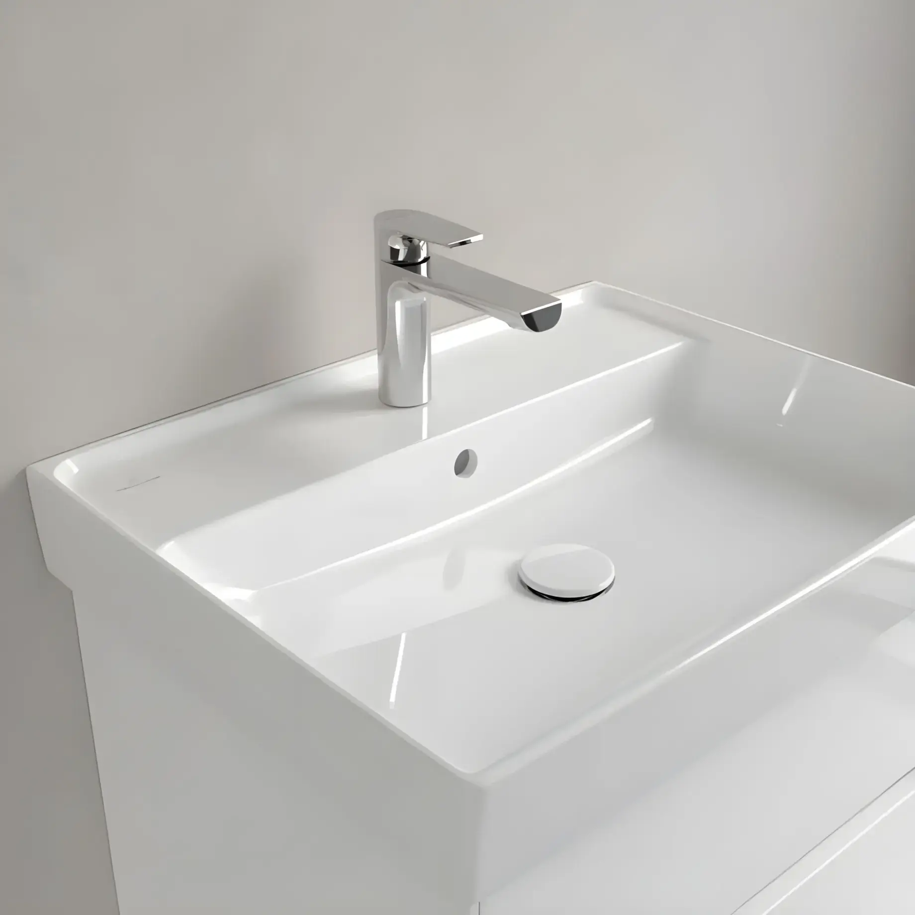 Умывальник Collaro Villeroy & Boch 4A336001 — вид сзади