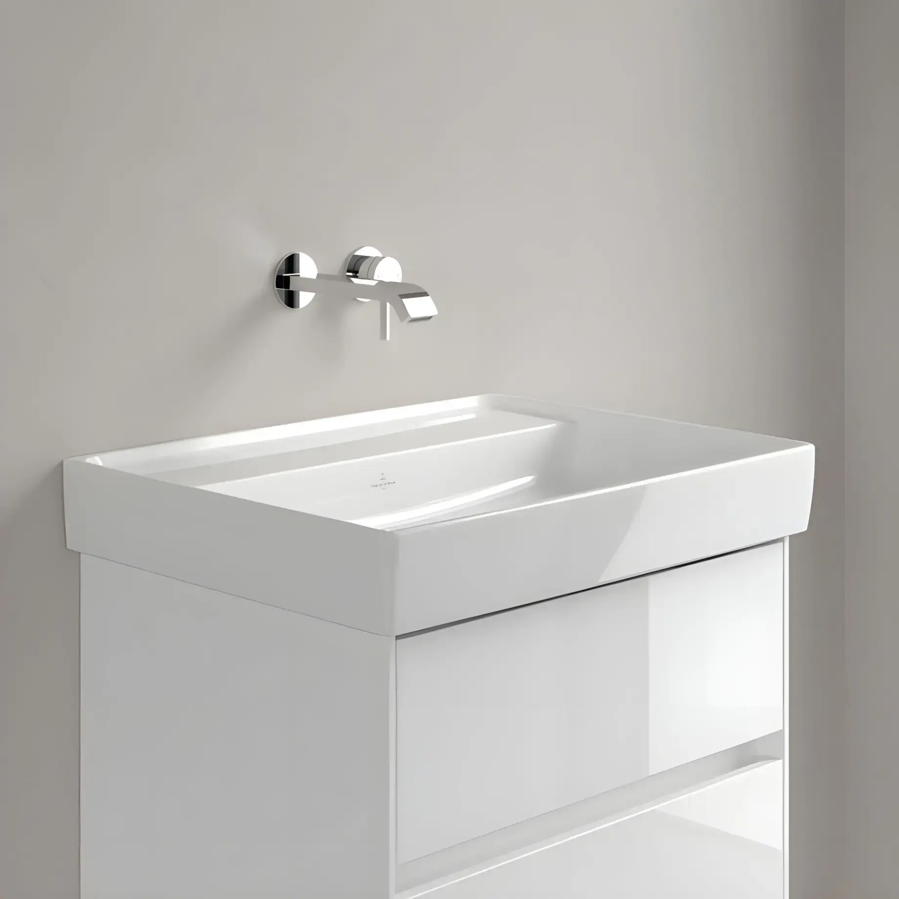 Умивальник Collaro Villeroy & Boch 4A336301 — бічний ракурс