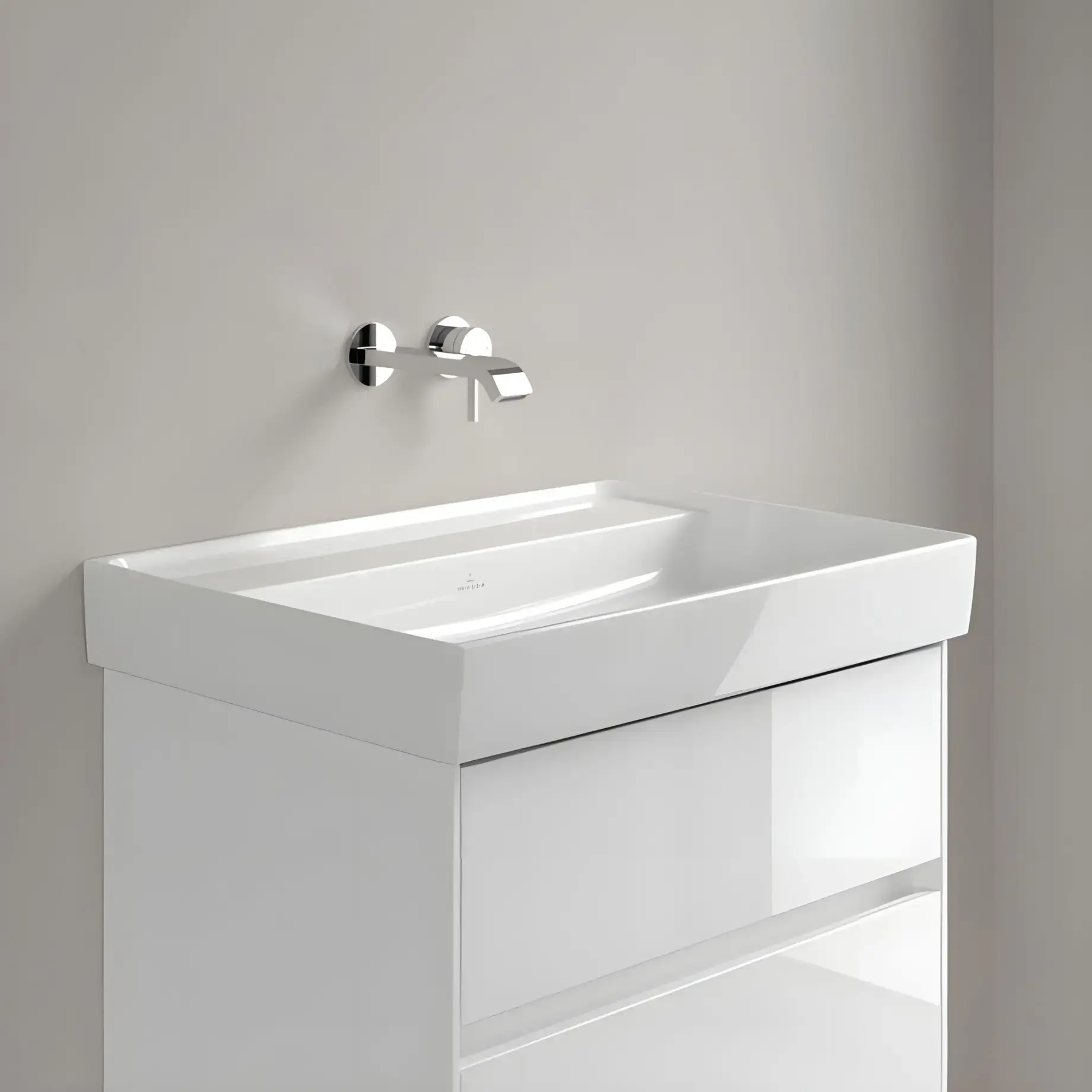 Умивальник Collaro Villeroy & Boch 4A336801 — бічний ракурс