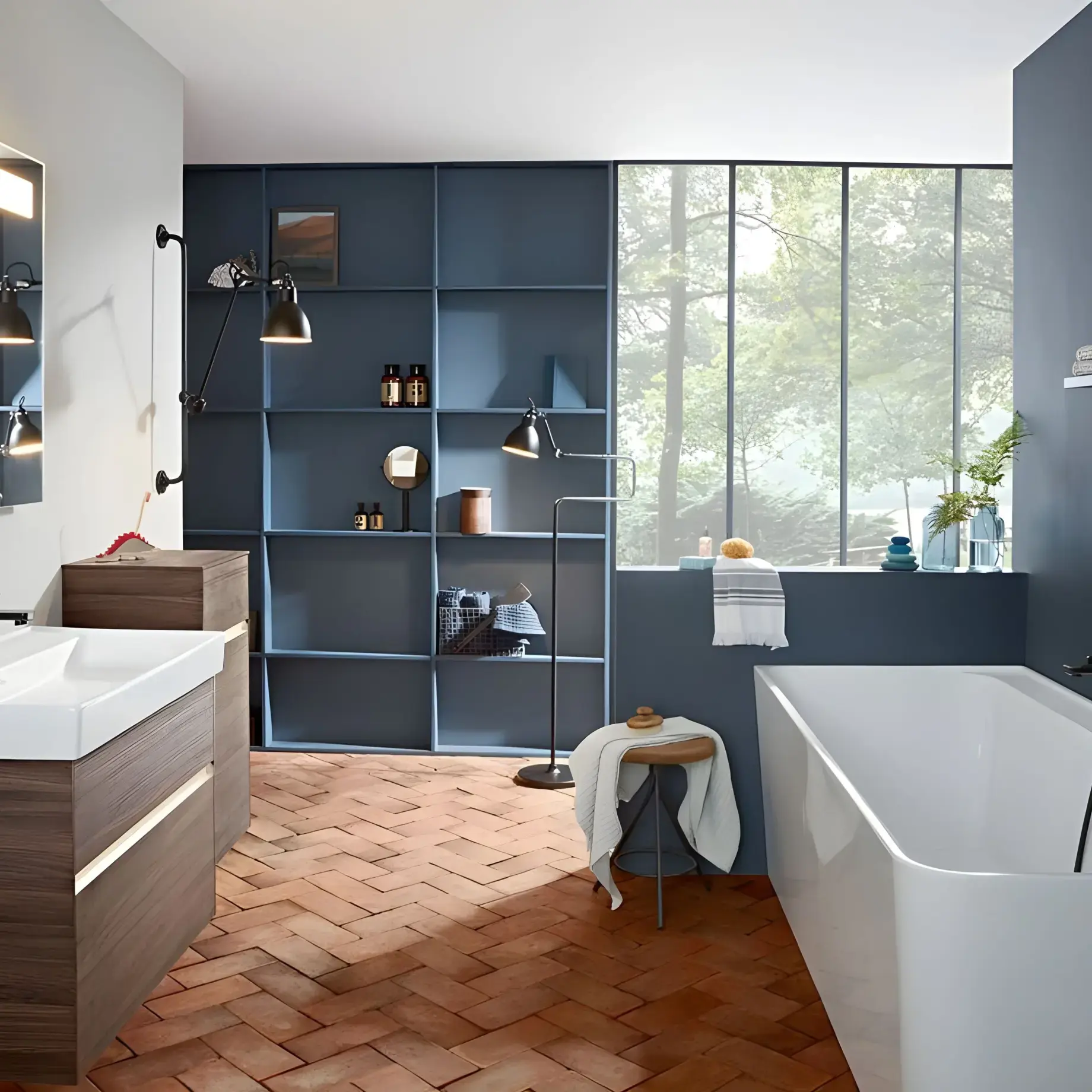 Умивальник Collaro Villeroy & Boch 4A338101 — бічний ракурс