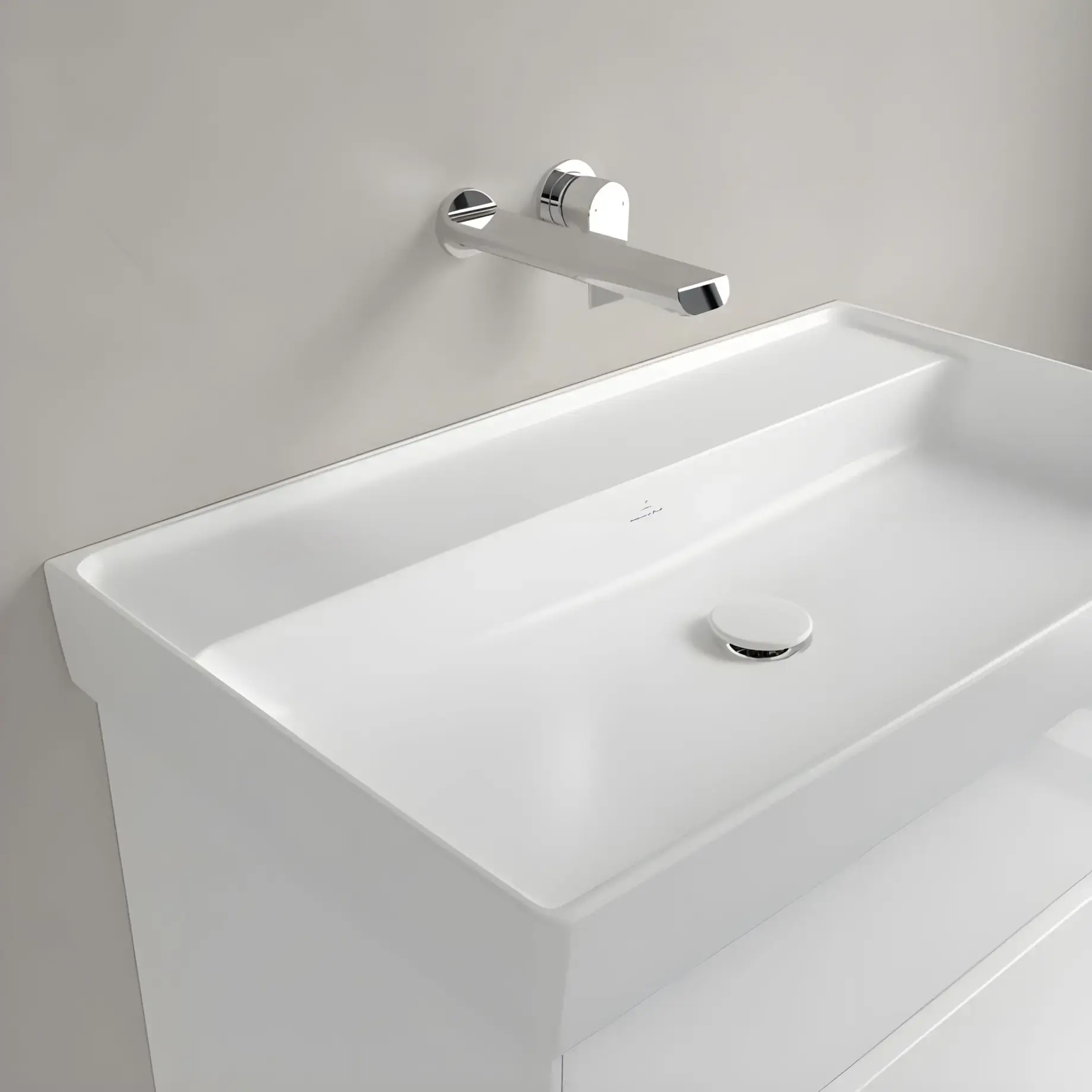 Умывальник Collaro Villeroy & Boch 4A3383RW White Alpin — вид сверху