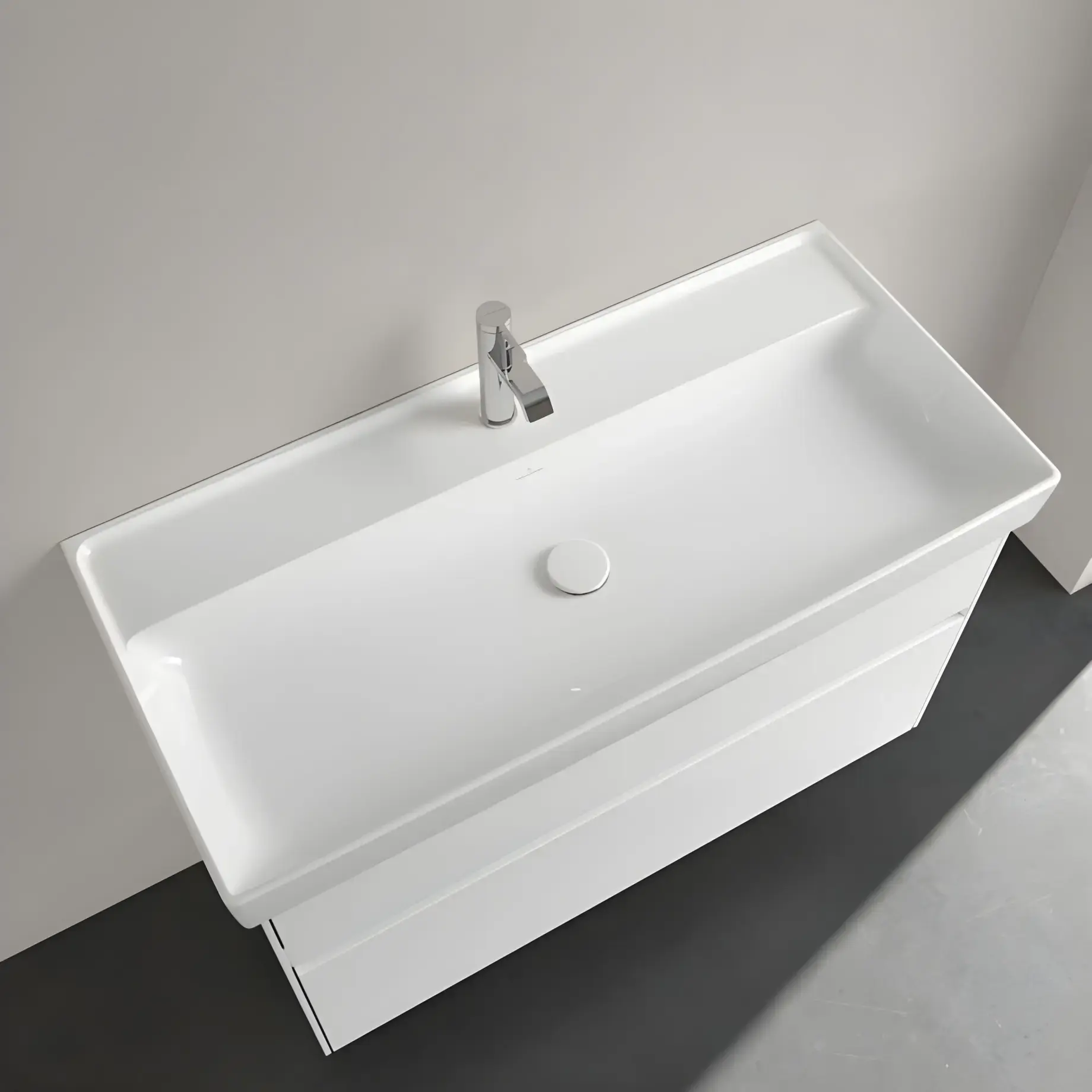 Умивальник Collaro Villeroy & Boch 4A33A2R1 — ракурс 3/4