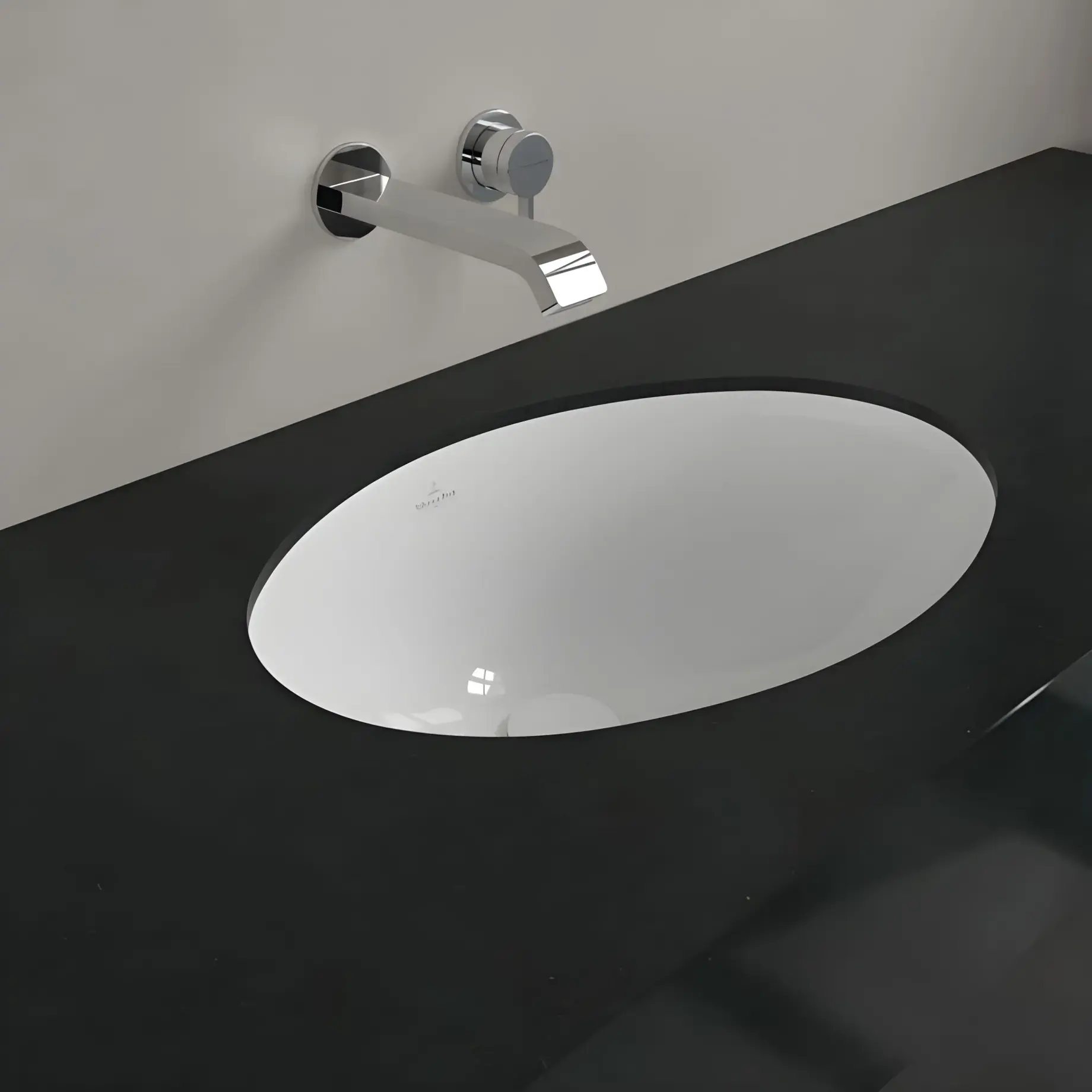 Умивальник Evana Villeroy & Boch 61470001 Alpine White — вид згори