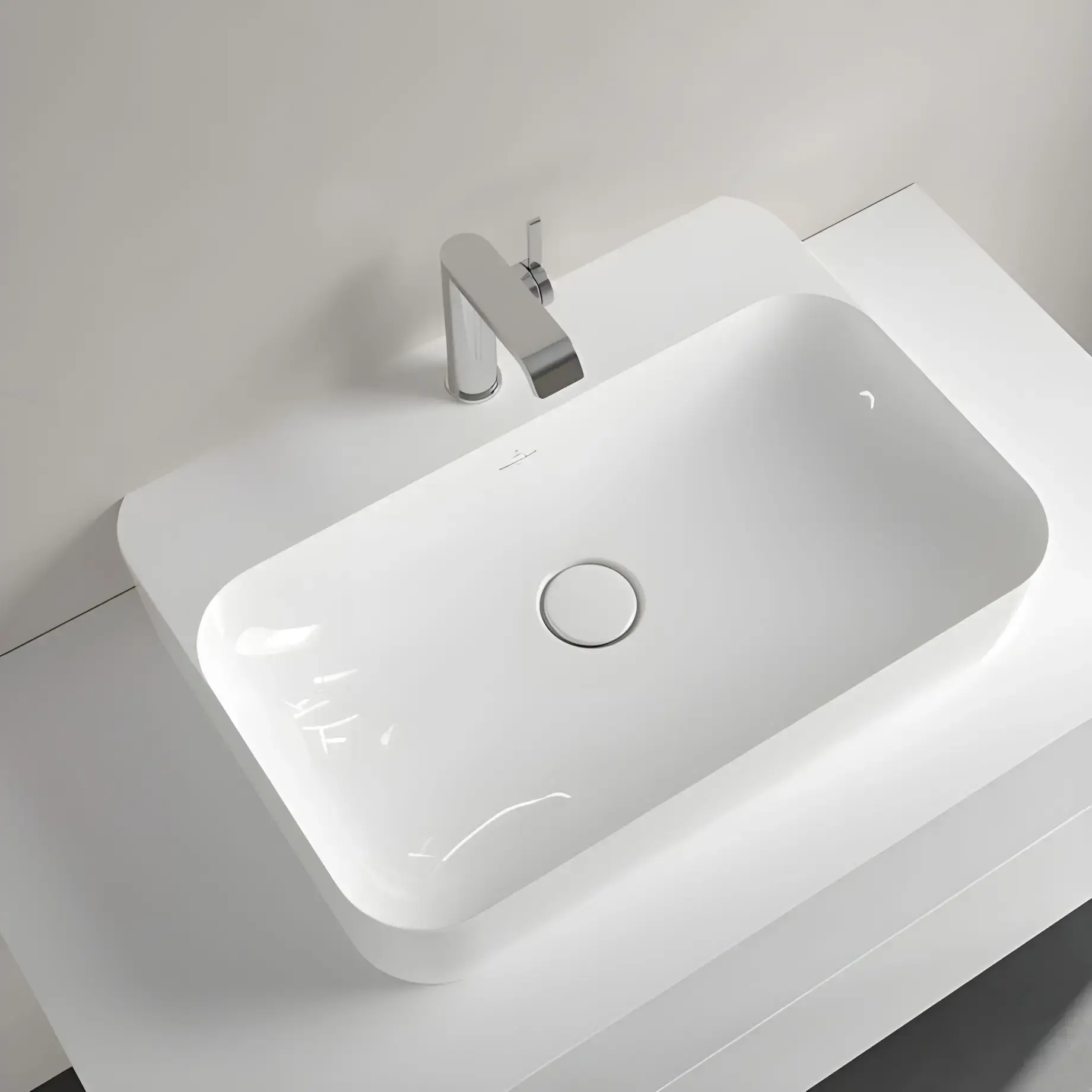 Умивальник Finion Villeroy & Boch 414261R1 — вид спереду