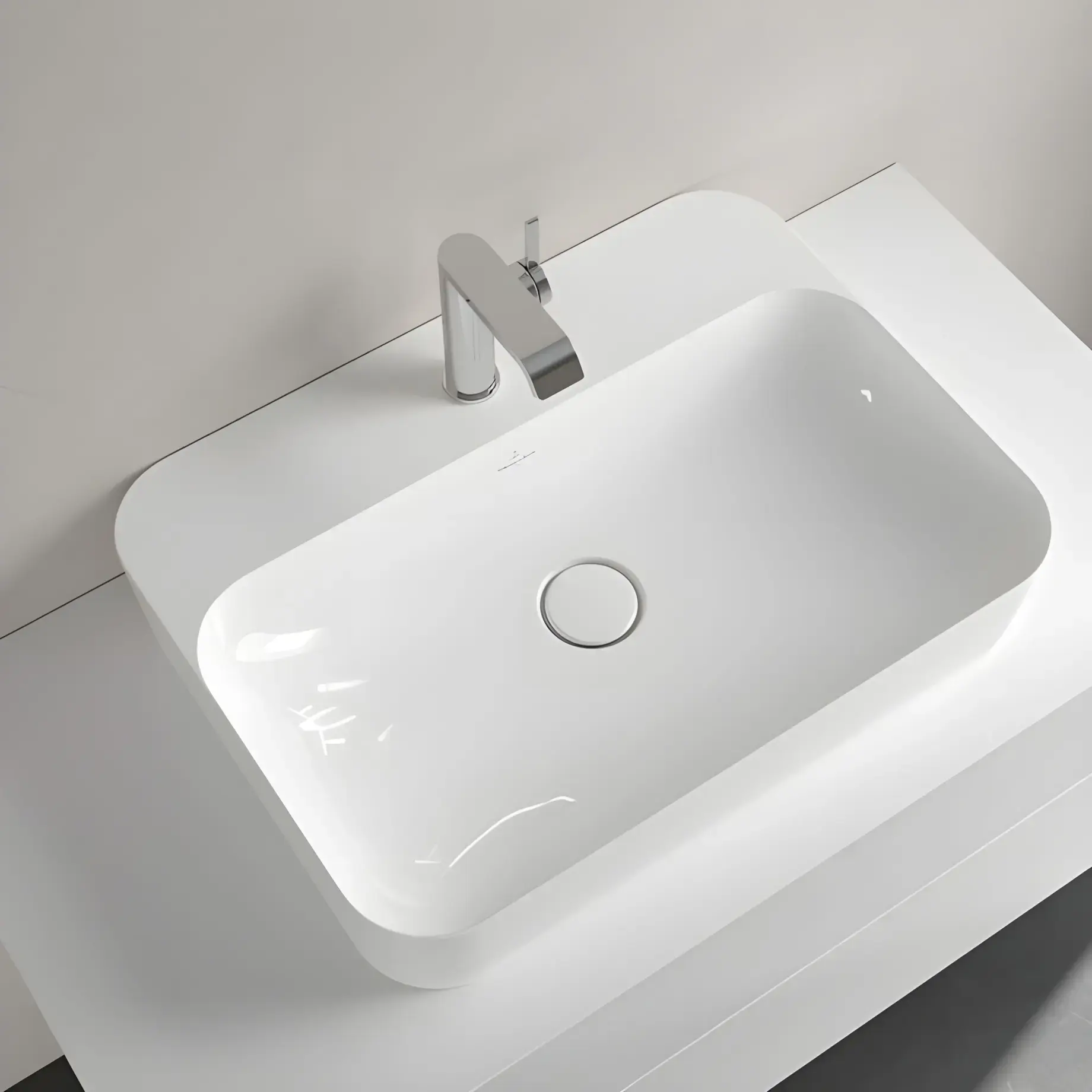 Умивальник Finion Villeroy & Boch 414264R1 — вид спереду