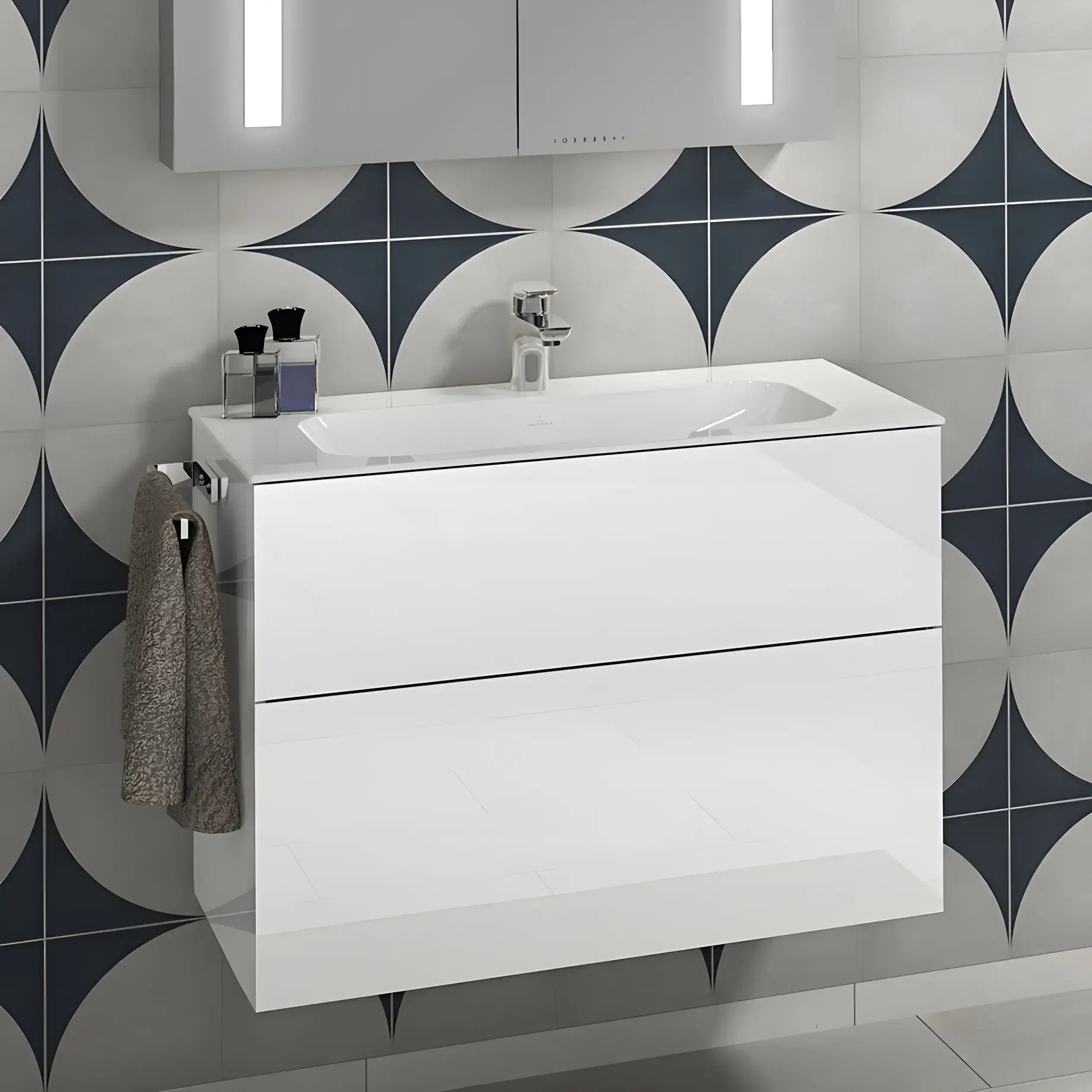 Умивальник Finion Villeroy & Boch 416481R1 — вид спереду