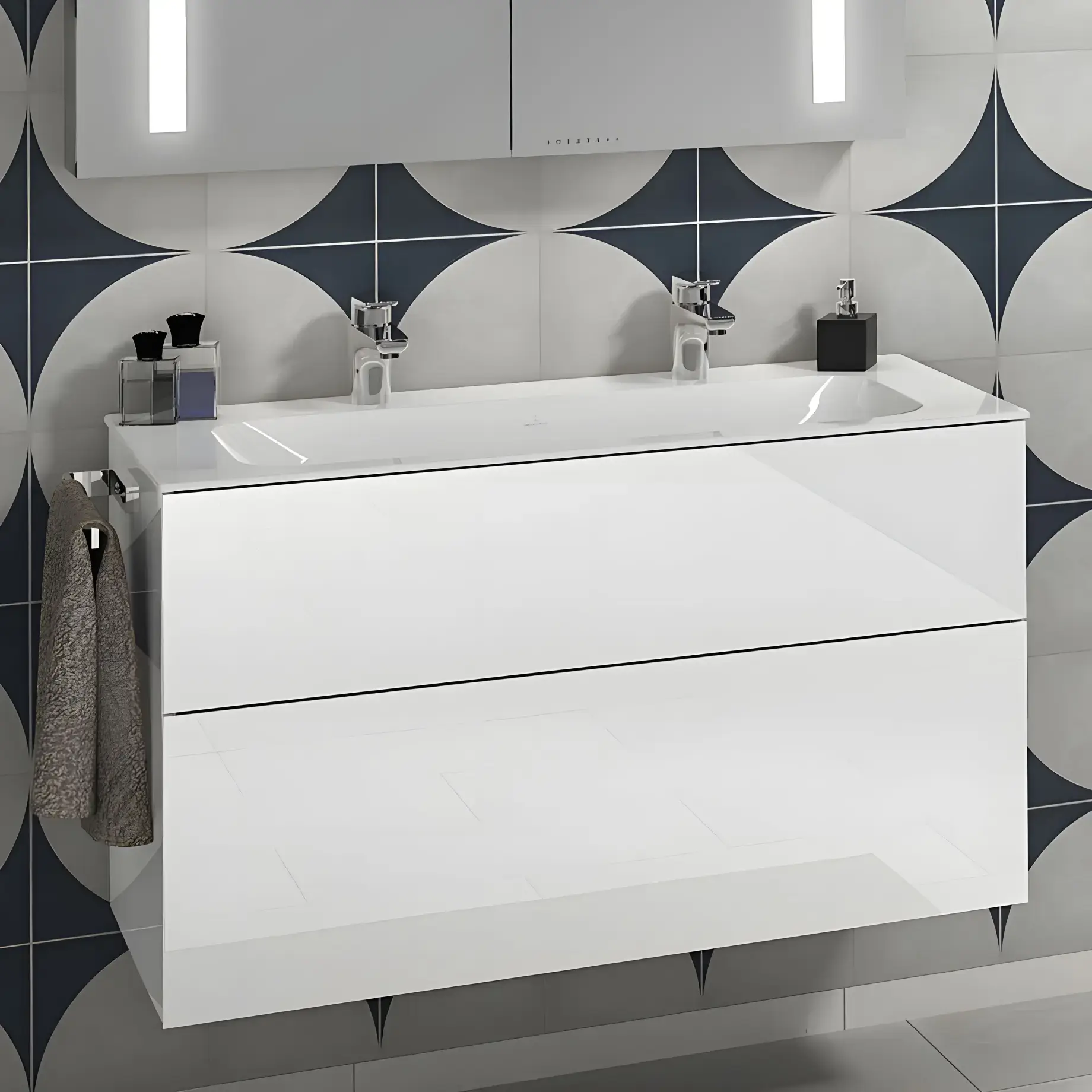 Умивальник Finion Villeroy & Boch 4164A1R1 — вид спереду