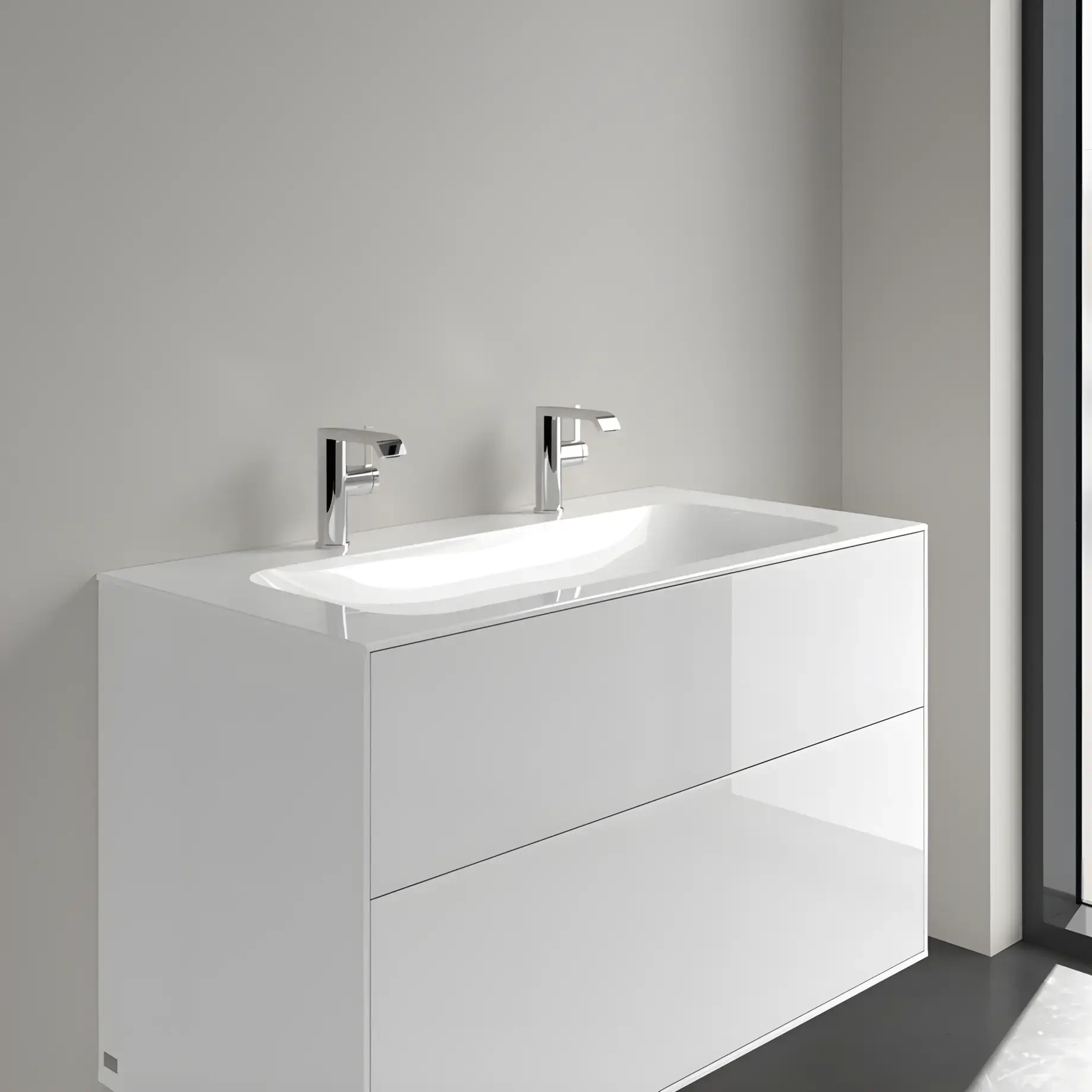 Умивальник Finion Villeroy & Boch 4164A1R1 — вид згори