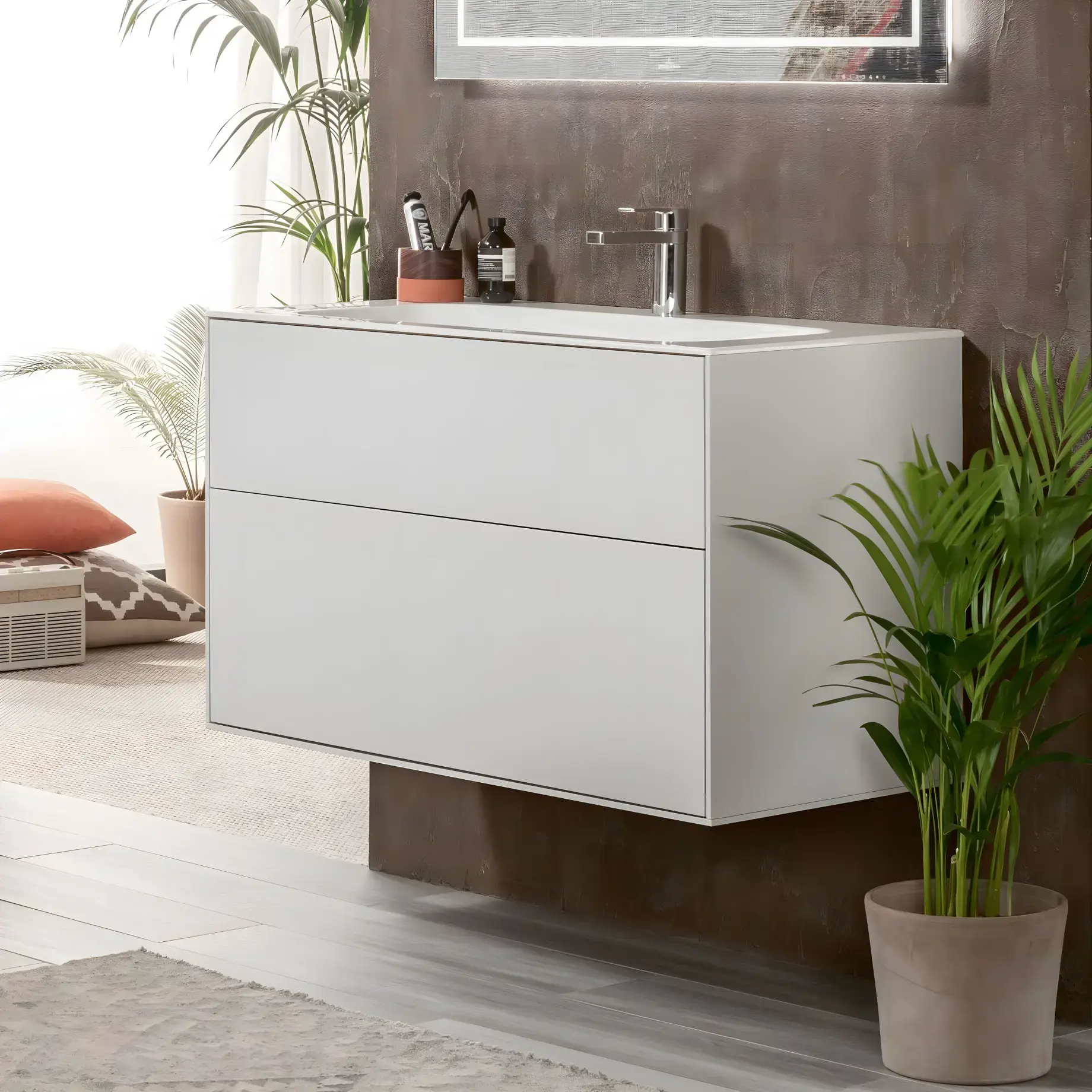 Умивальник Finion Villeroy & Boch 4164A2R1 — вид згори