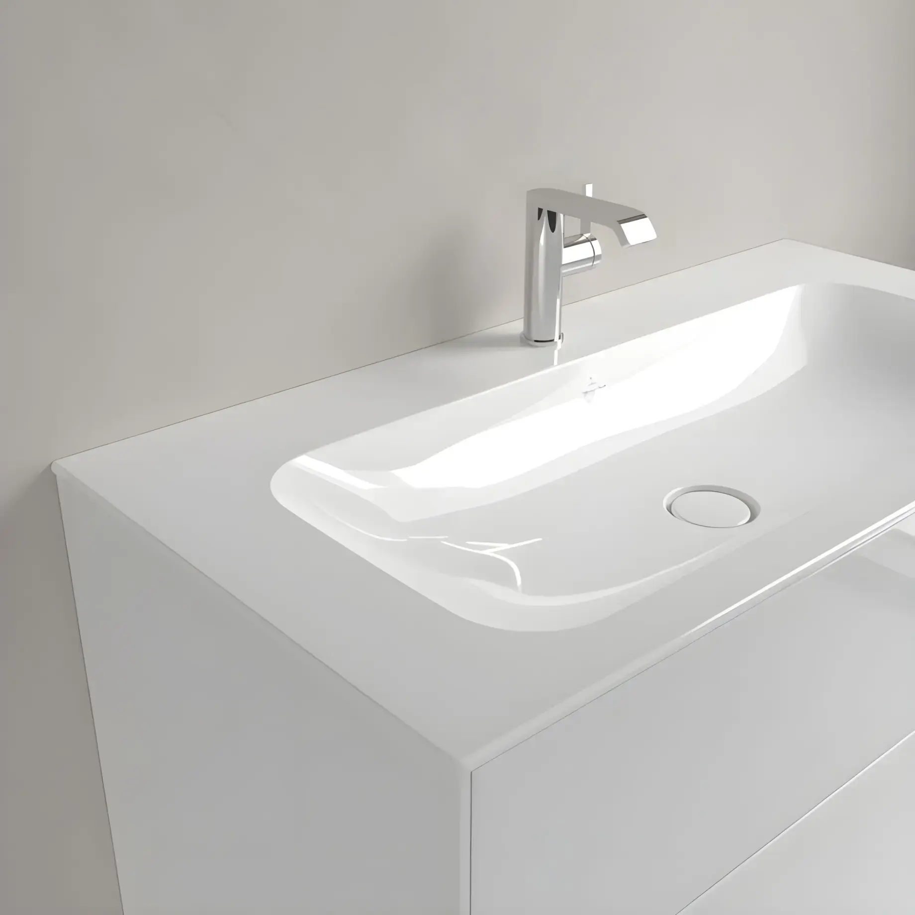 Умивальник Finion Villeroy & Boch 4164A2R1 — вид всередину