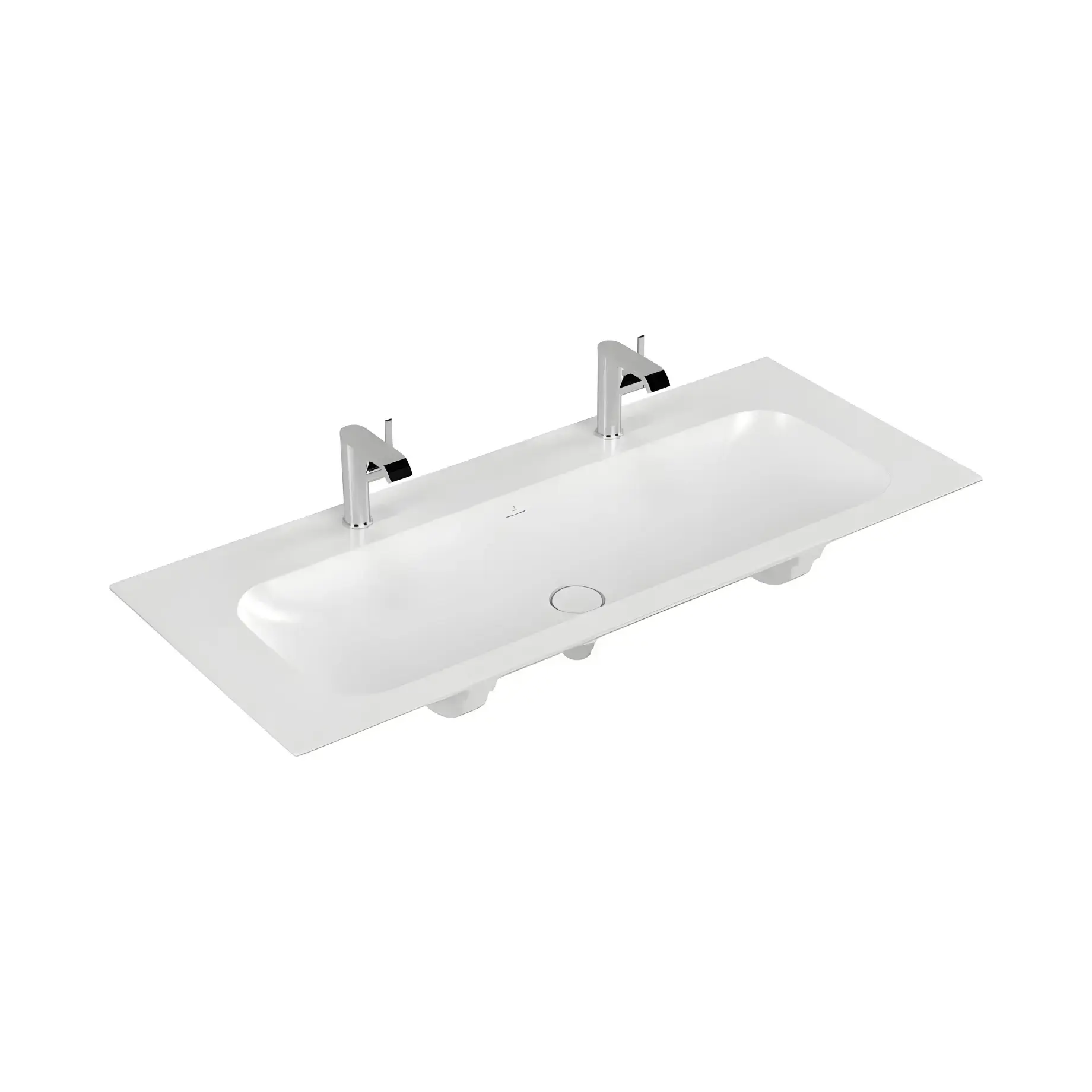 Умывальник Finion Villeroy & Boch 4164C1RW White Alpin — вид на белом фоне