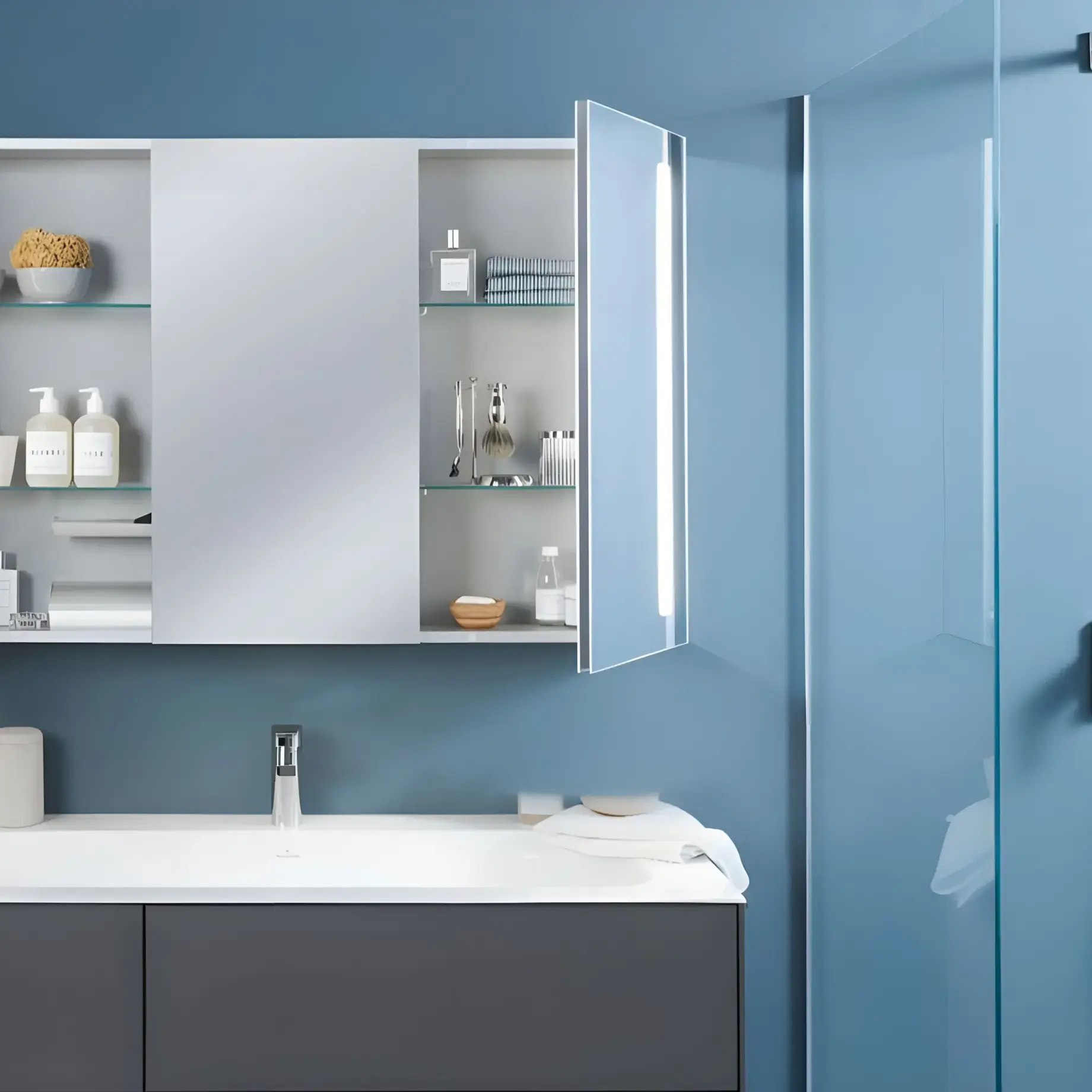 Умивальник Finion Villeroy & Boch 4164C2R1 — вид спереду