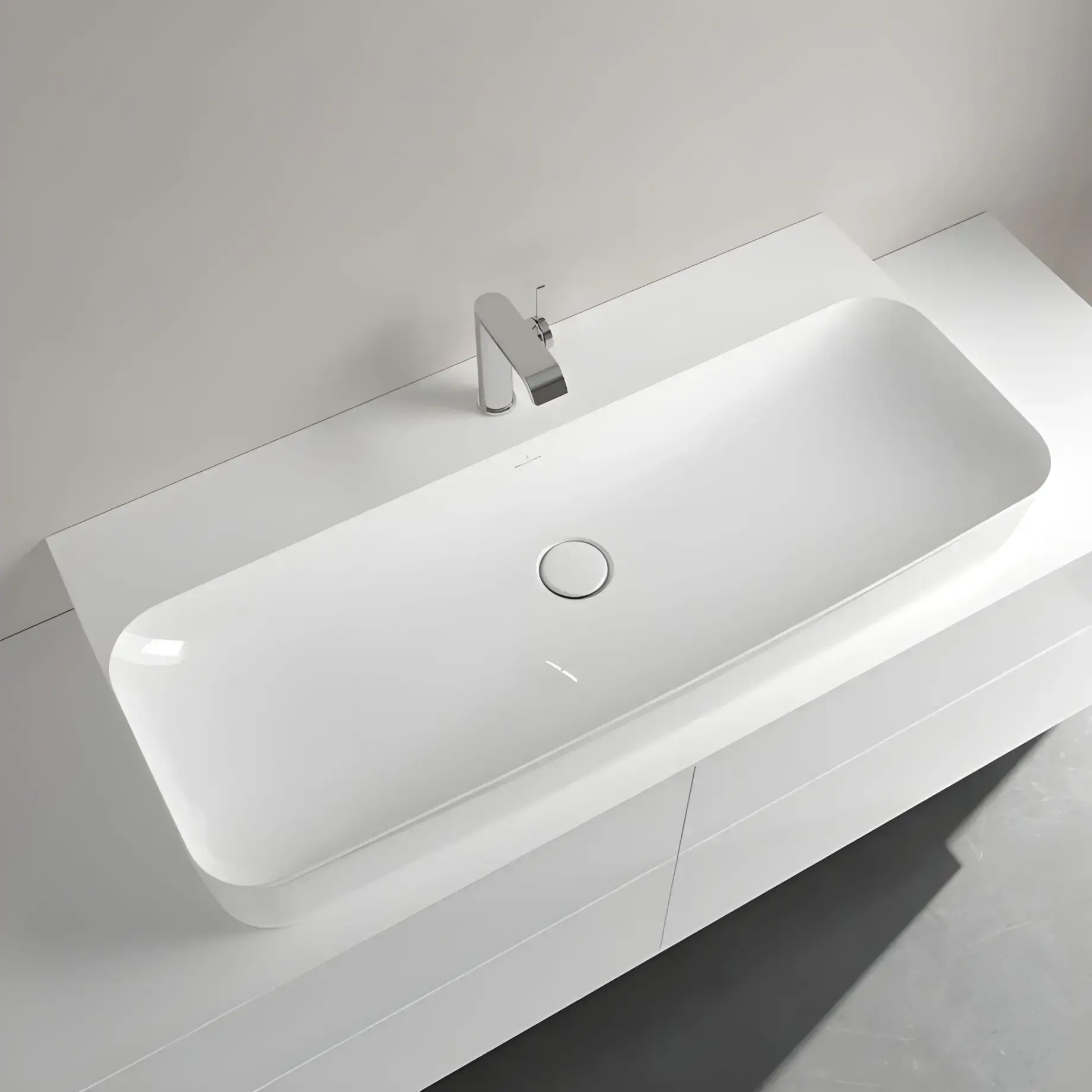 Умивальник Finion Villeroy & Boch 41681BR1 — вид спереду