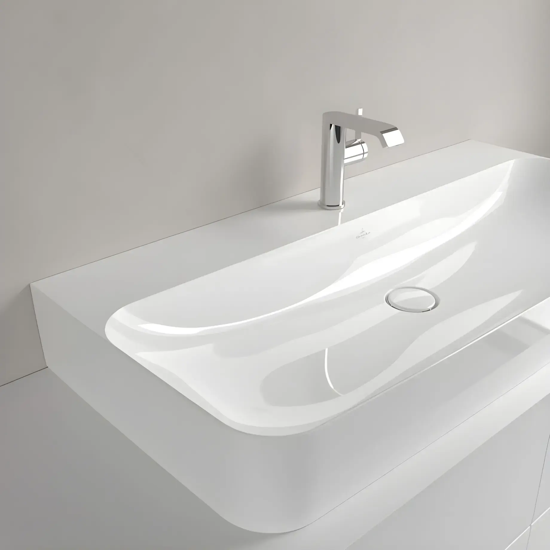 Умивальник Finion Villeroy & Boch 41681HR1 — вид згори