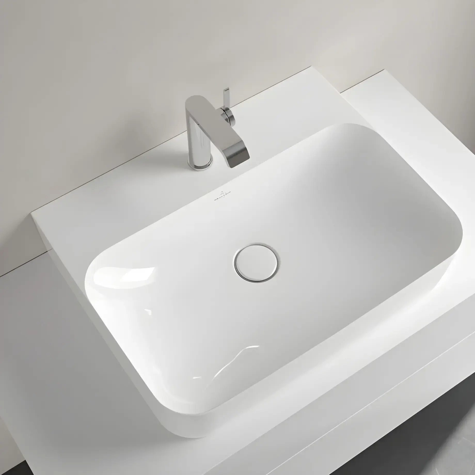 Умывальник Finion Villeroy & Boch 41686LR1 — вид сзади
