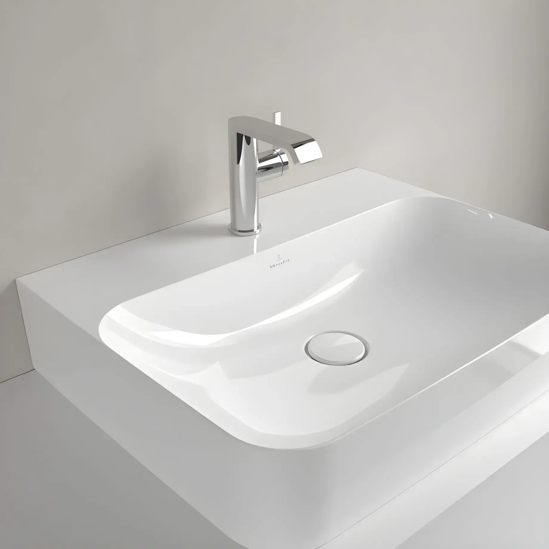 Умывальник Finion Villeroy & Boch 41686LR1 — вид внутрь