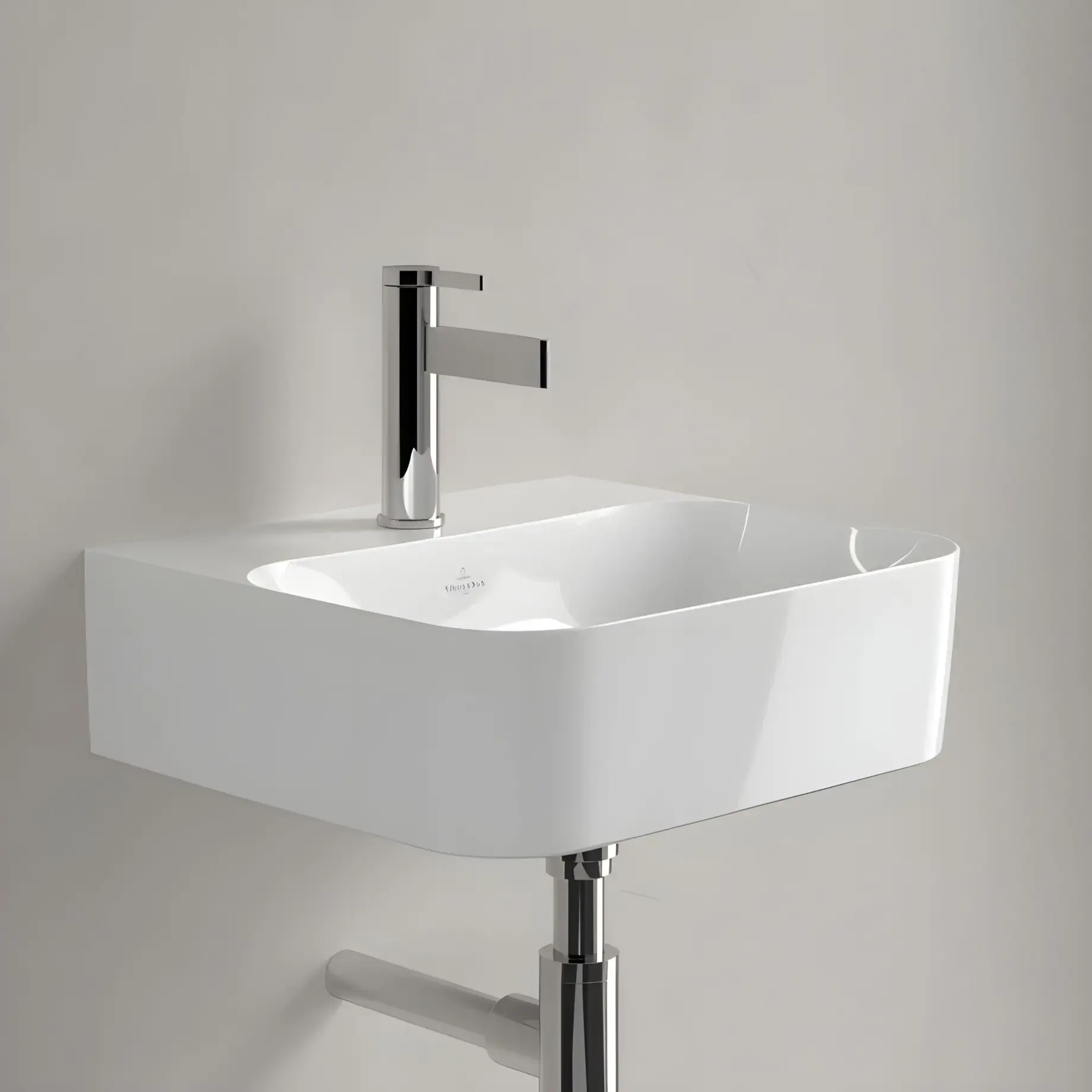 Умивальник Finion Villeroy & Boch 436443R1 — бічний ракурс