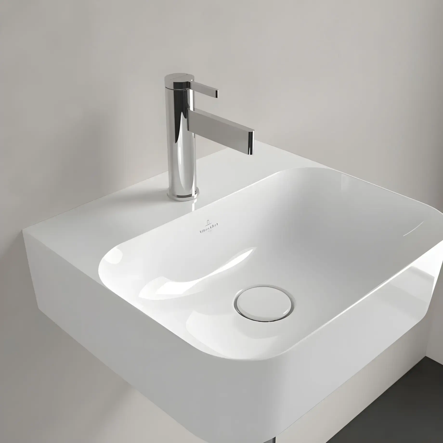 Умивальник Finion Villeroy & Boch 436443R1 — вид згори