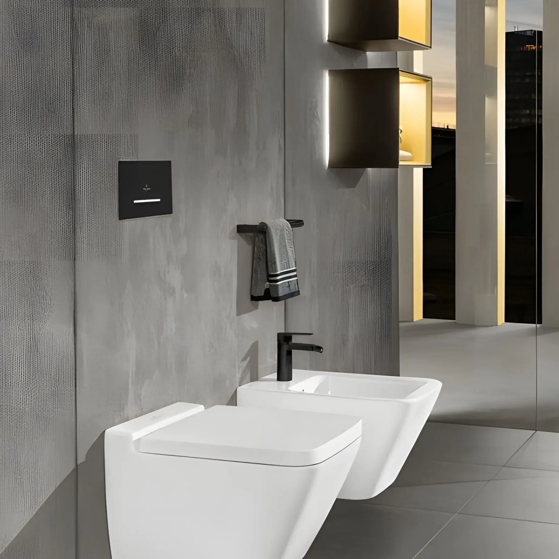 Біде Finion Villeroy & Boch 446500R1 — бічний ракурс