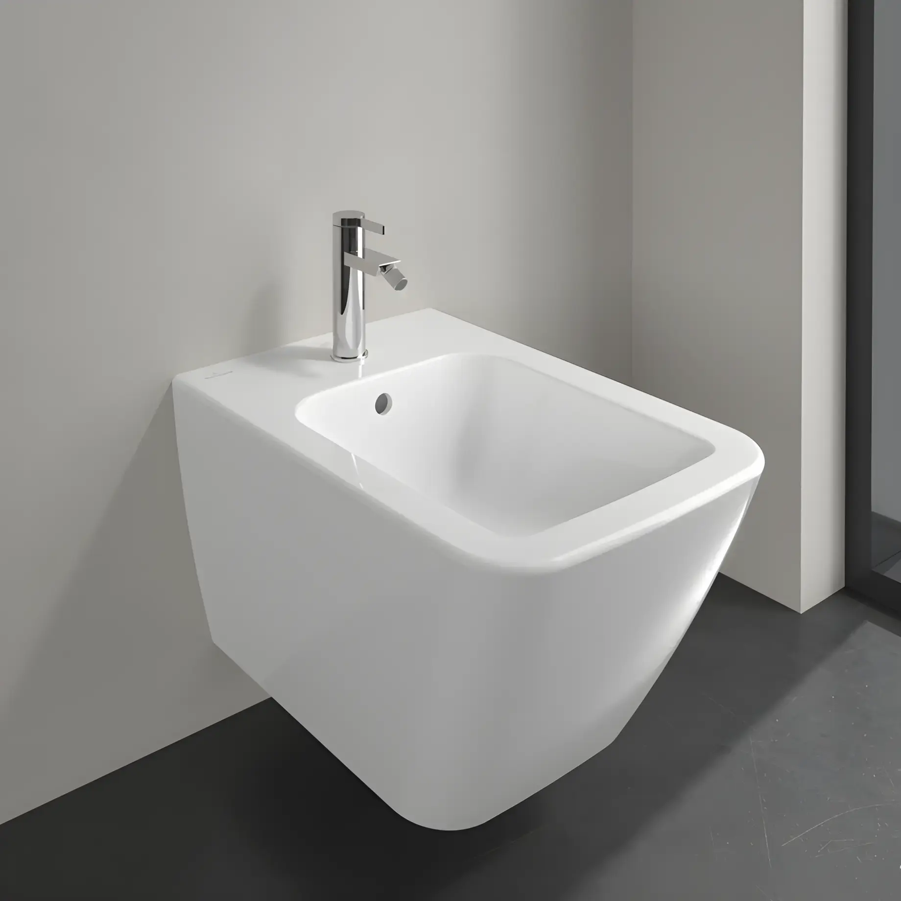 Біде Finion Villeroy & Boch 446500R1 — вид згори