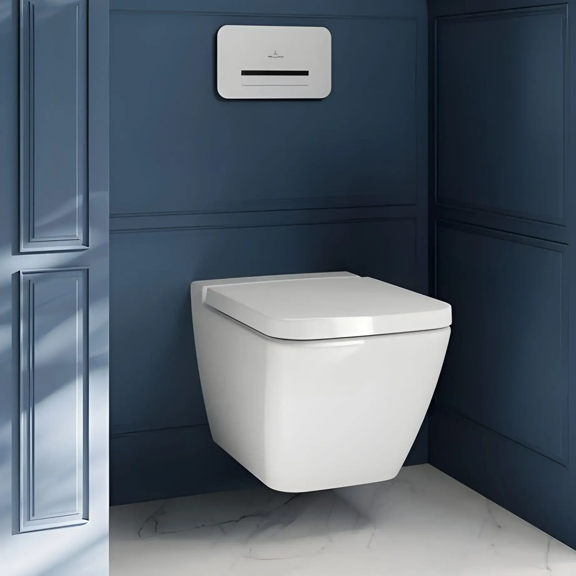 Унітаз Villeroy & Boch Finion з сидінням (SoftClosing, QuickRelease) Villeroy & Boch 4664R0R1 + 9M88S1R1 — вид згори