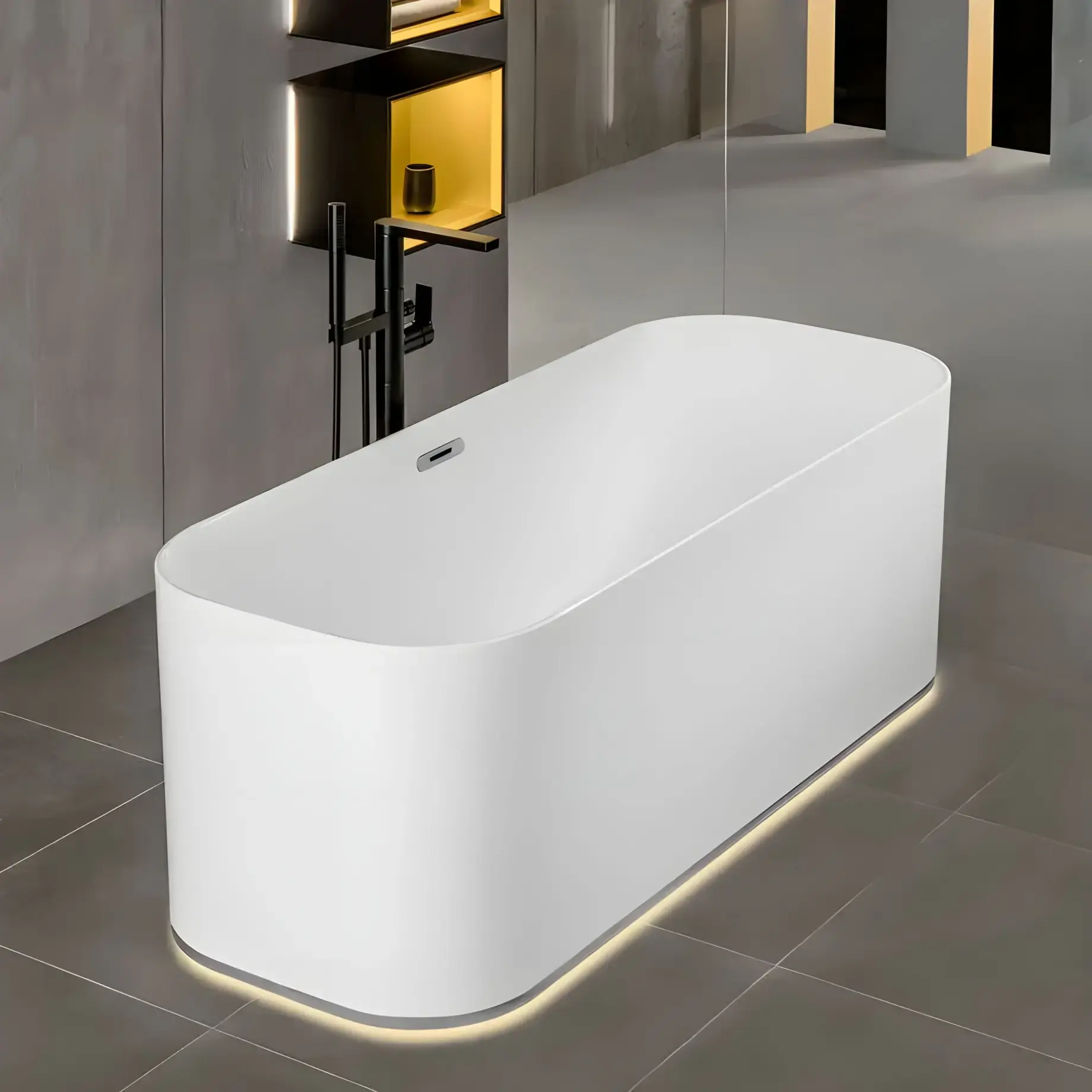 Ванна Finion Villeroy & Boch UBQ177FIN7A100V101 — бічний ракурс
