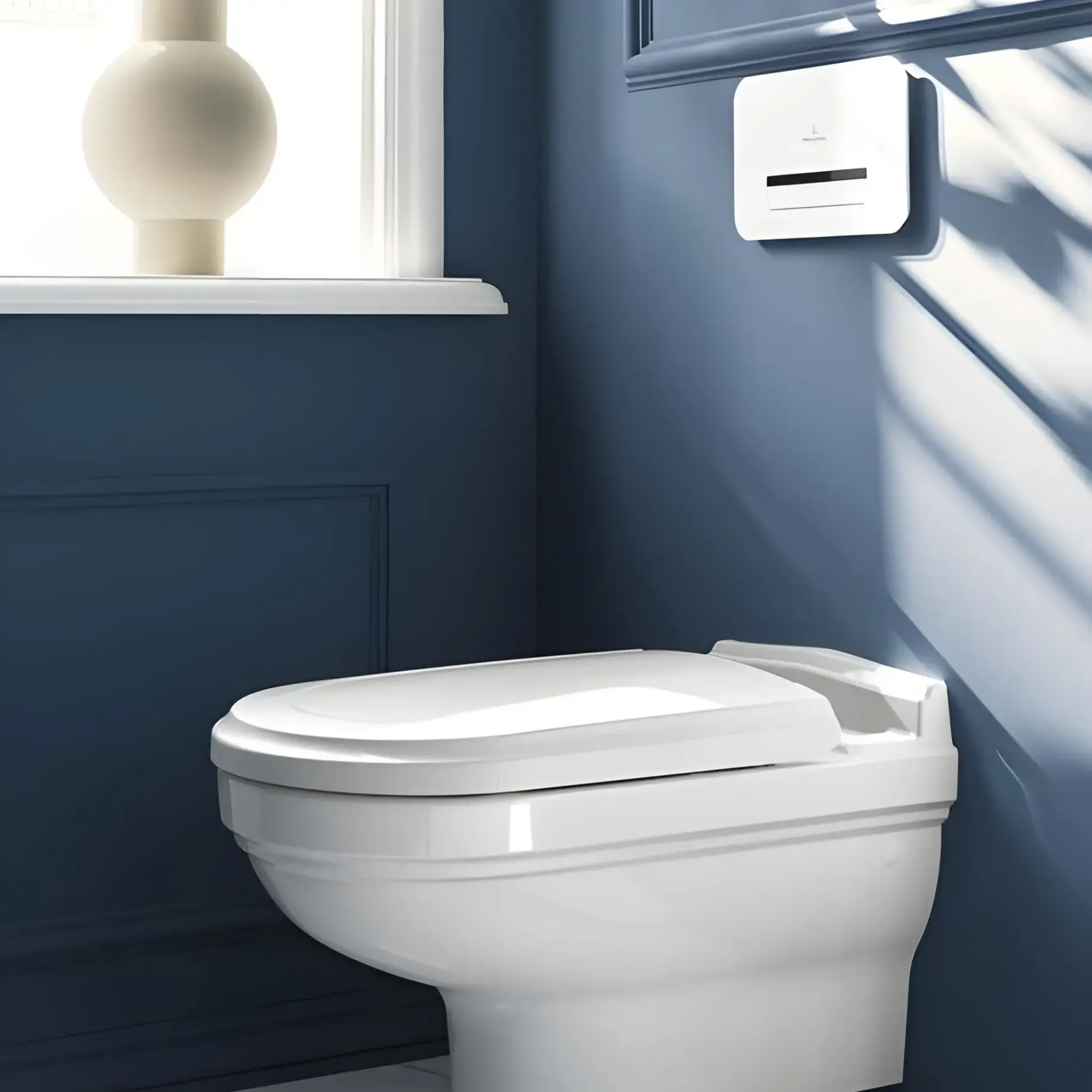 Унітаз Hommage Villeroy & Boch 6661B0R1 White Alpin CeramicPlus — вид ззаду