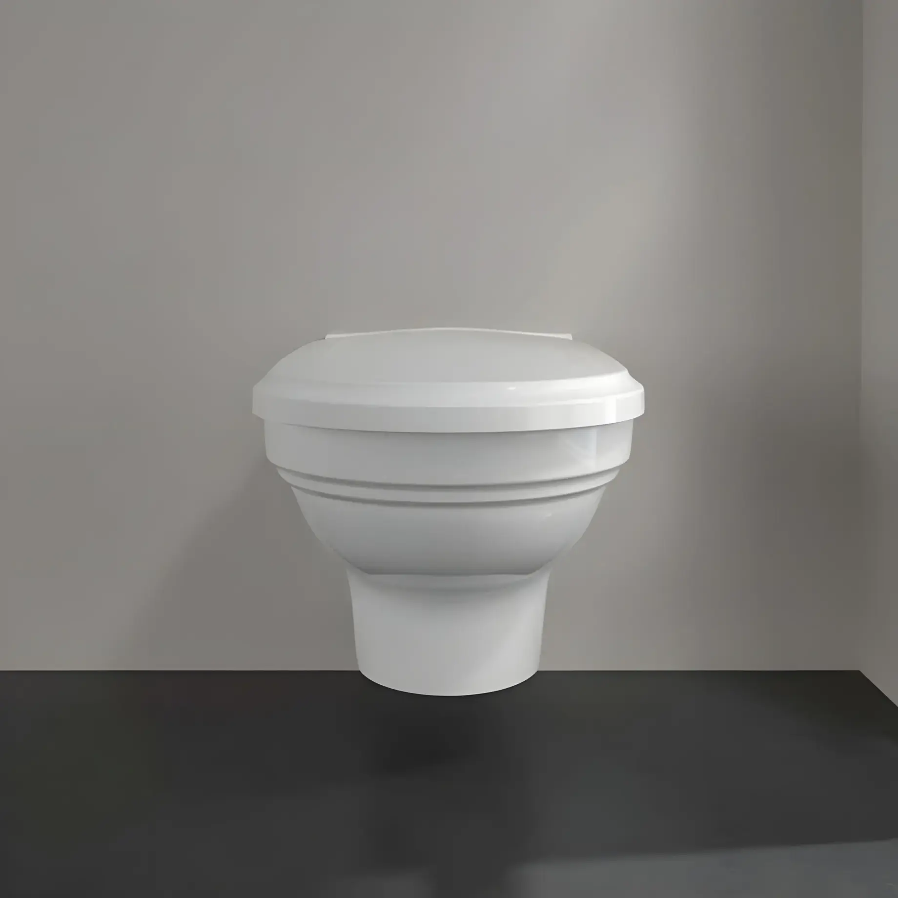Унітаз Hommage Villeroy & Boch 6661B0R1 White Alpin CeramicPlus — вид всередину