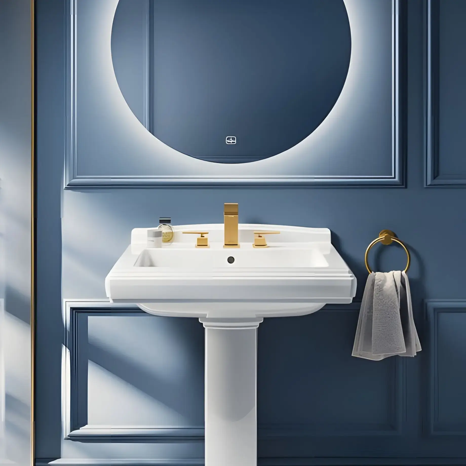 Умивальник Hommage Villeroy & Boch 7101A1R1 — бічний ракурс