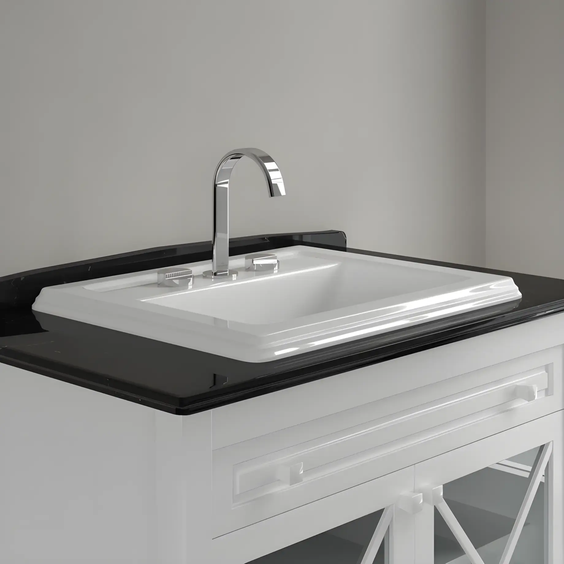 Умивальник Hommage Villeroy & Boch 7102A1R1 — вид всередину